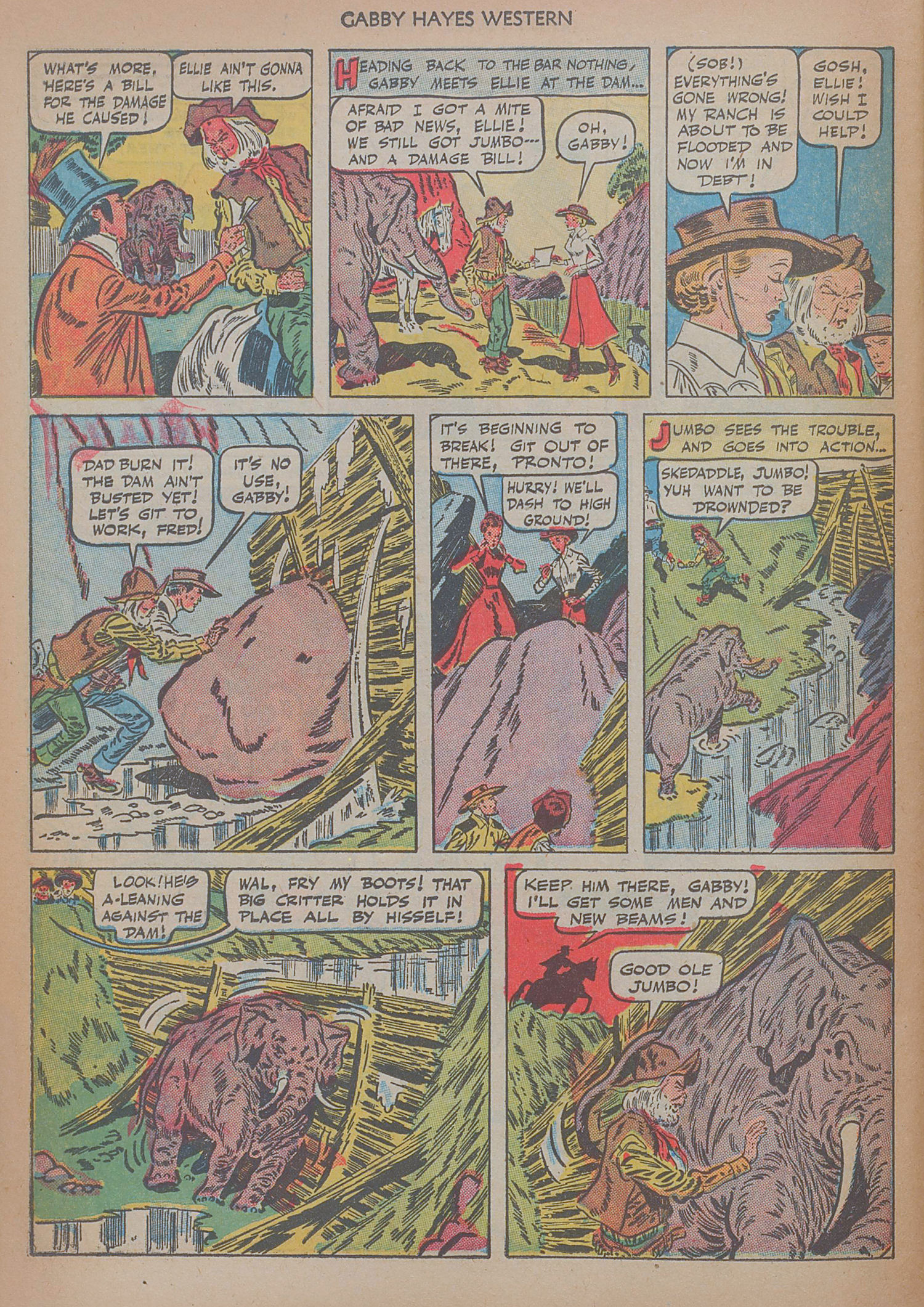 Read online Gabby Hayes Western comic -  Issue #15 - 22