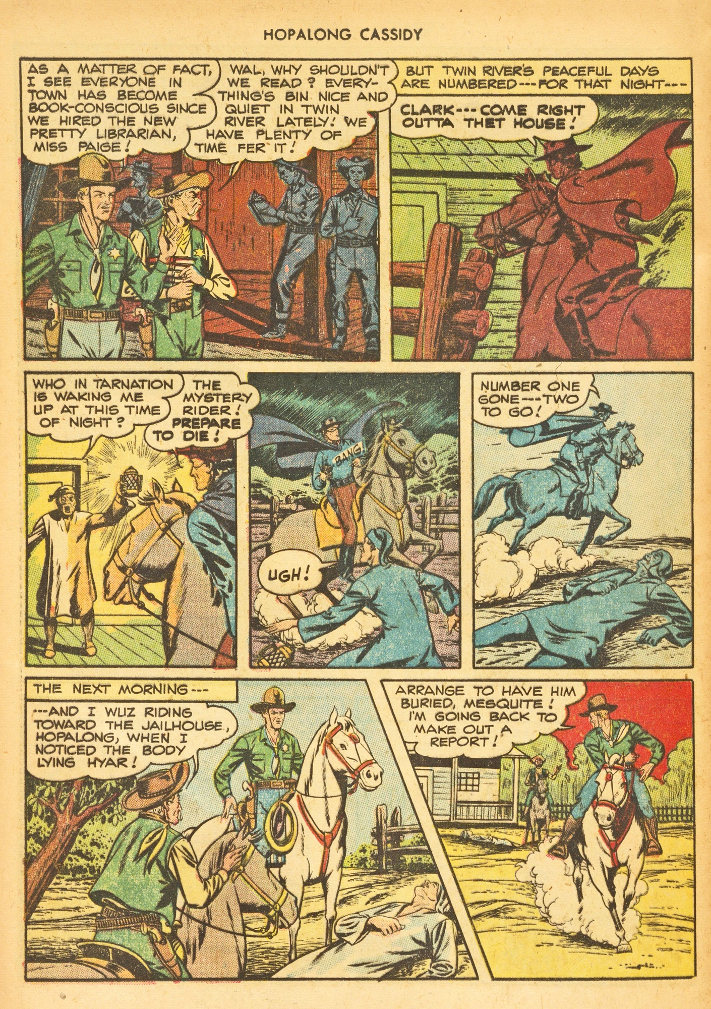 Read online Hopalong Cassidy comic -  Issue #30 - 42