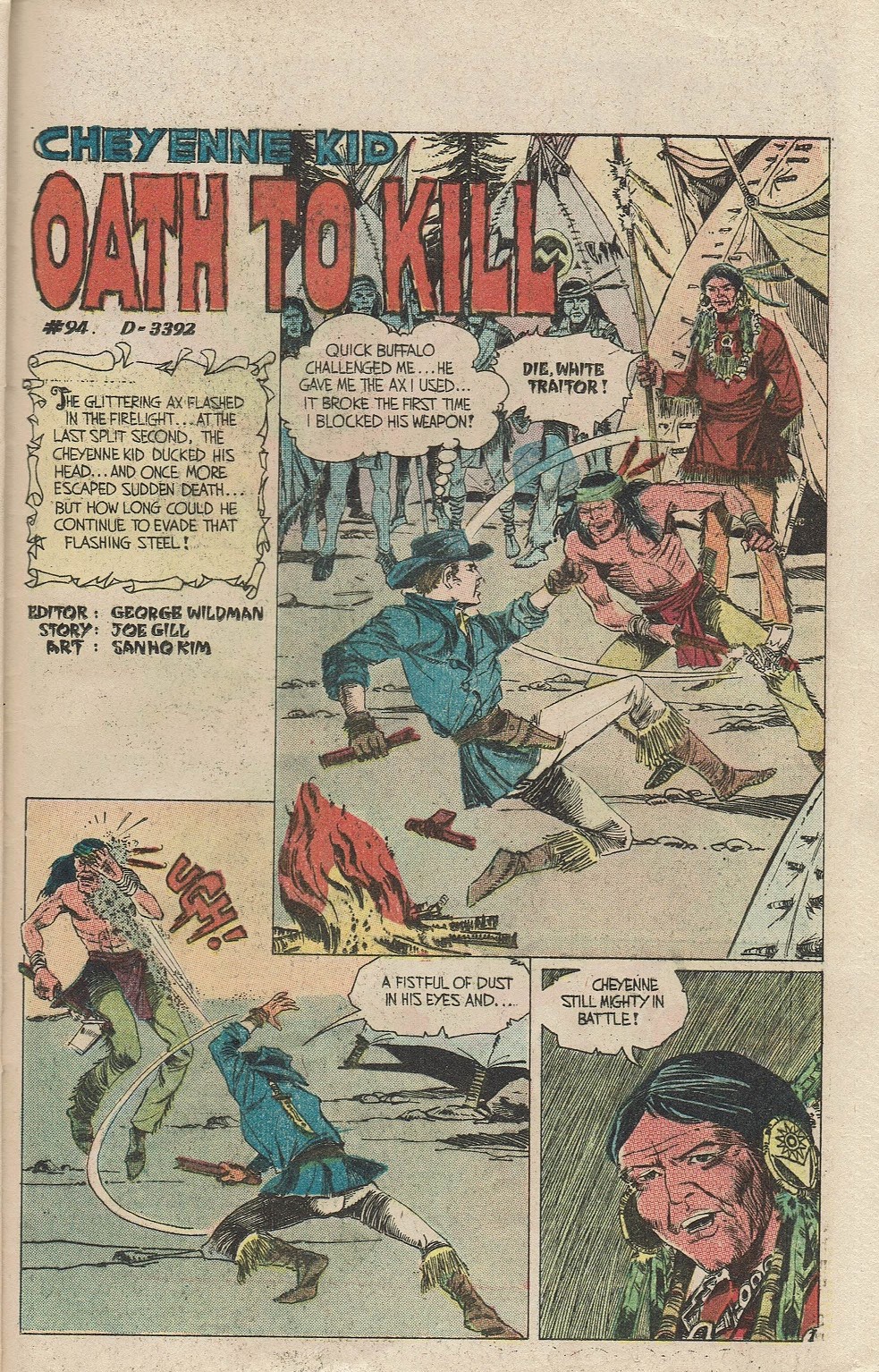 Read online Cheyenne Kid comic -  Issue #94 - 25