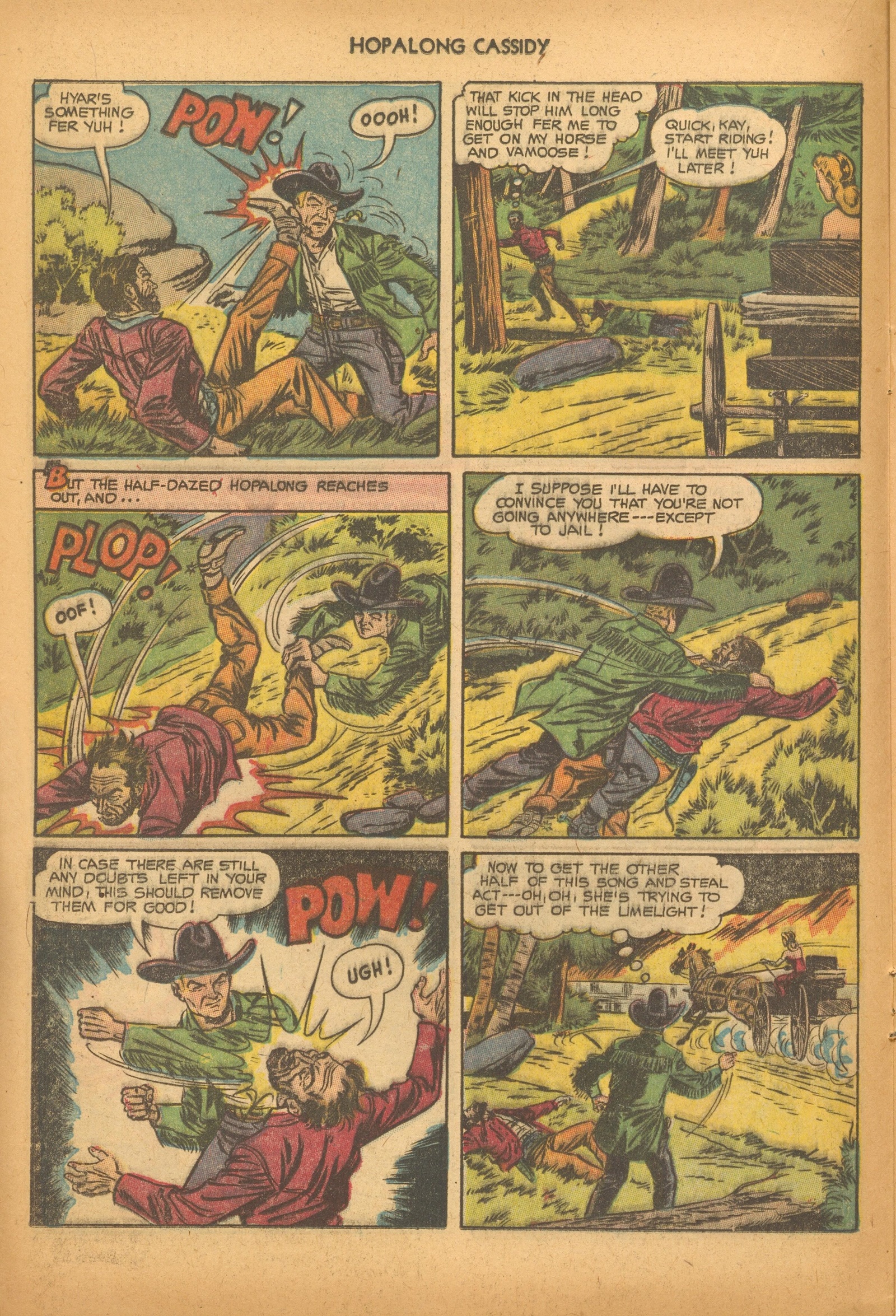 Read online Hopalong Cassidy comic -  Issue #81 - 16