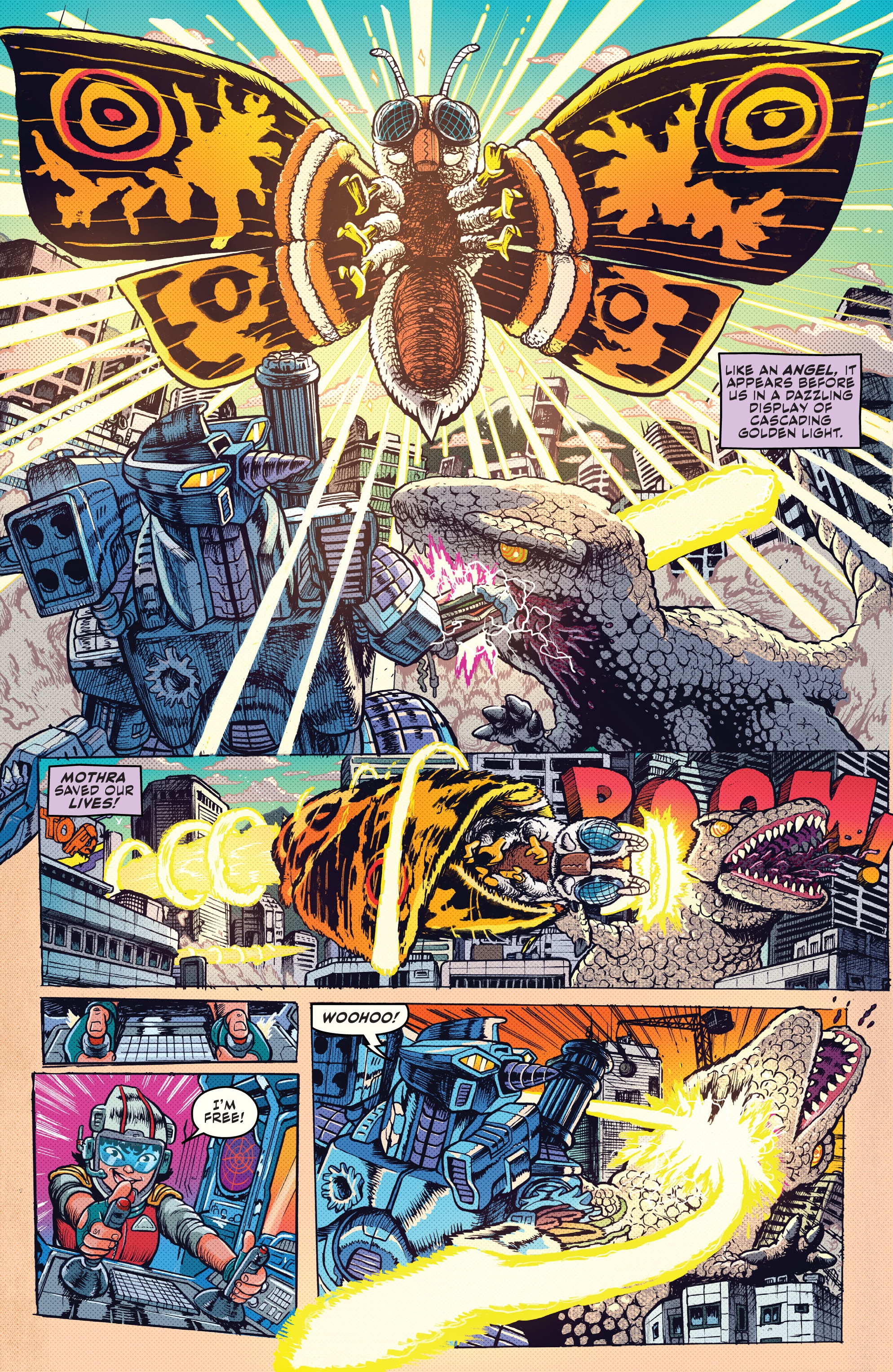 Read online Godzilla: War for Humanity comic -  Issue #3 - 18