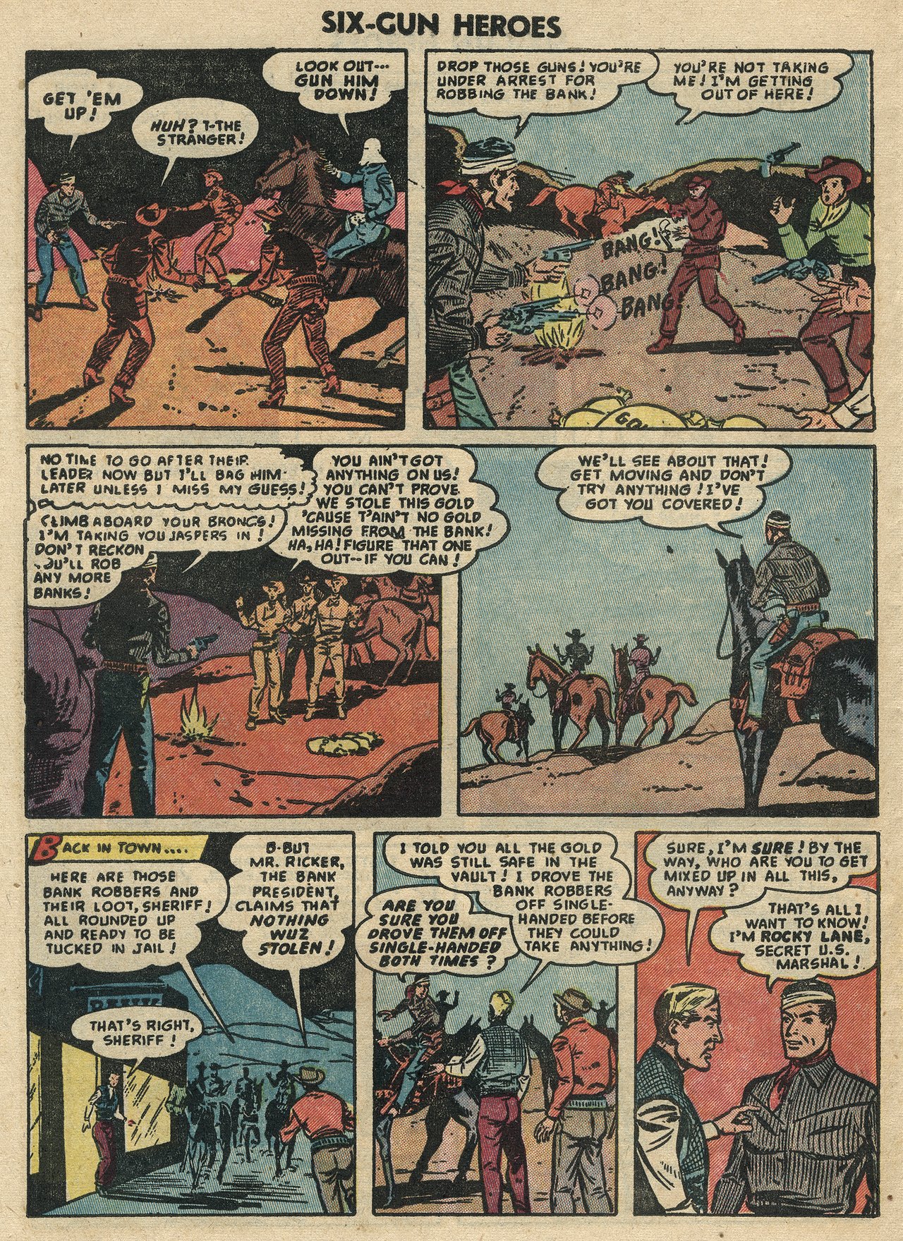 Read online Six-Gun Heroes comic -  Issue #27 - 22