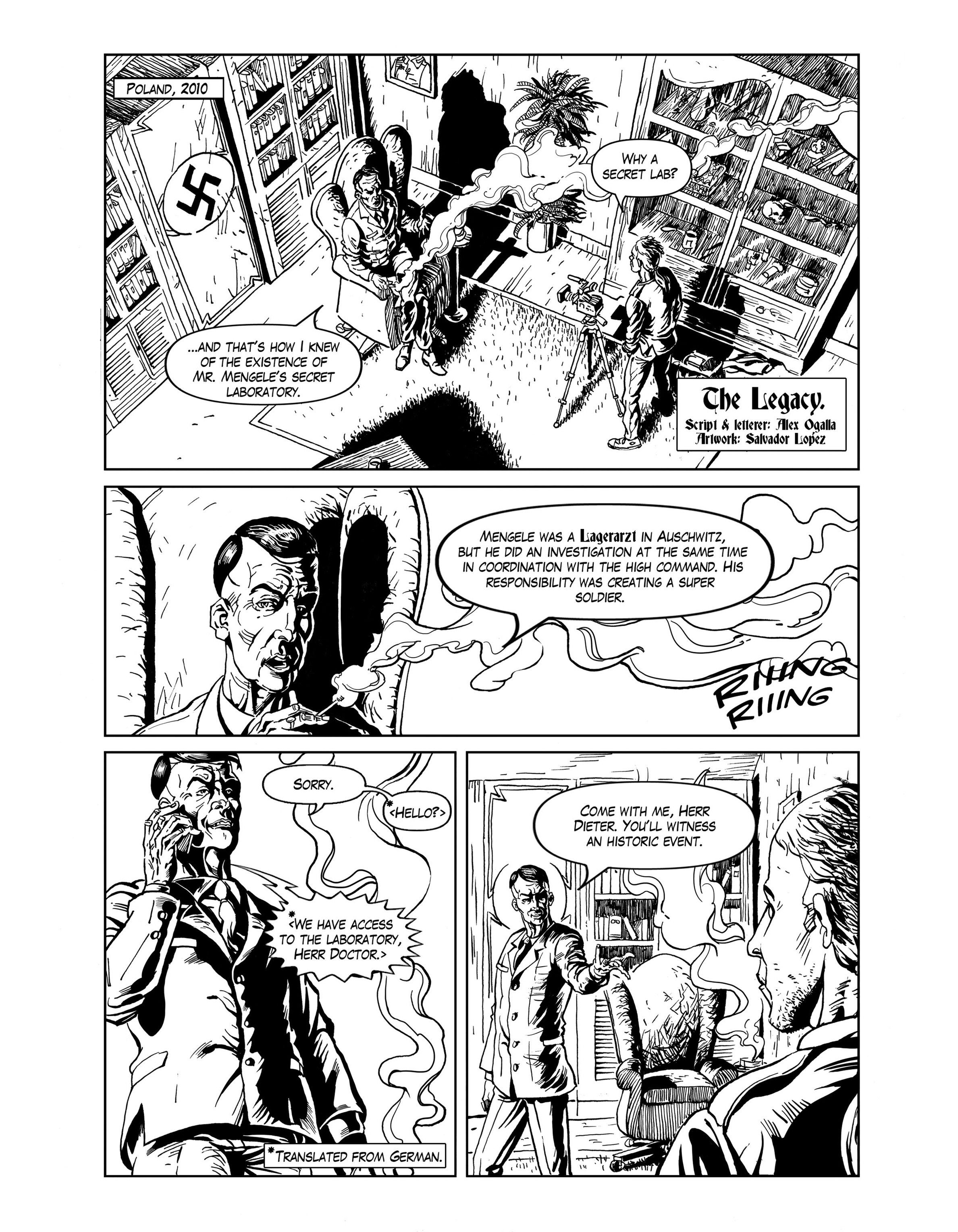 Read online Bloke's Terrible Tomb Of Terror comic -  Issue #14 - 15