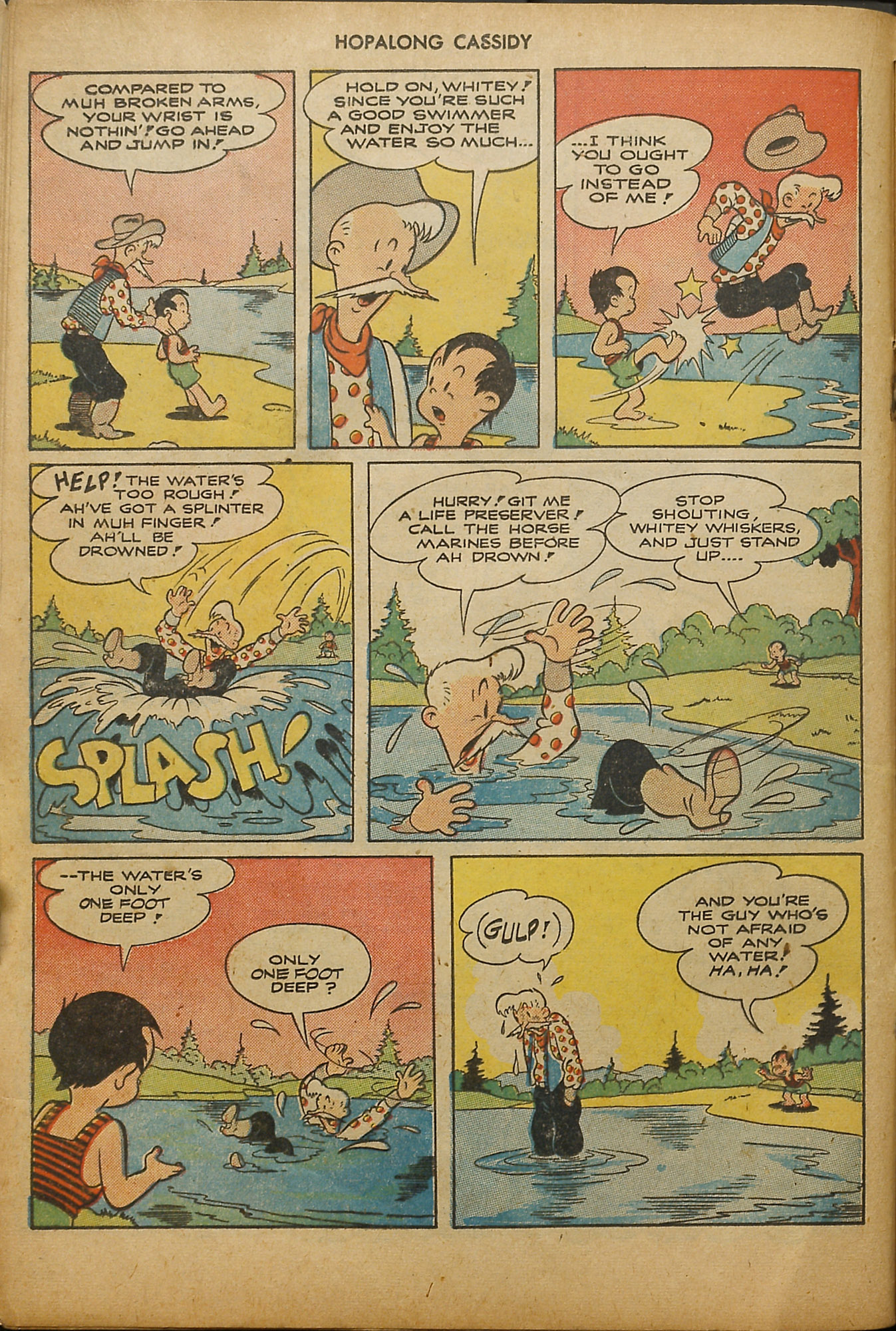 Read online Hopalong Cassidy comic -  Issue #24 - 18