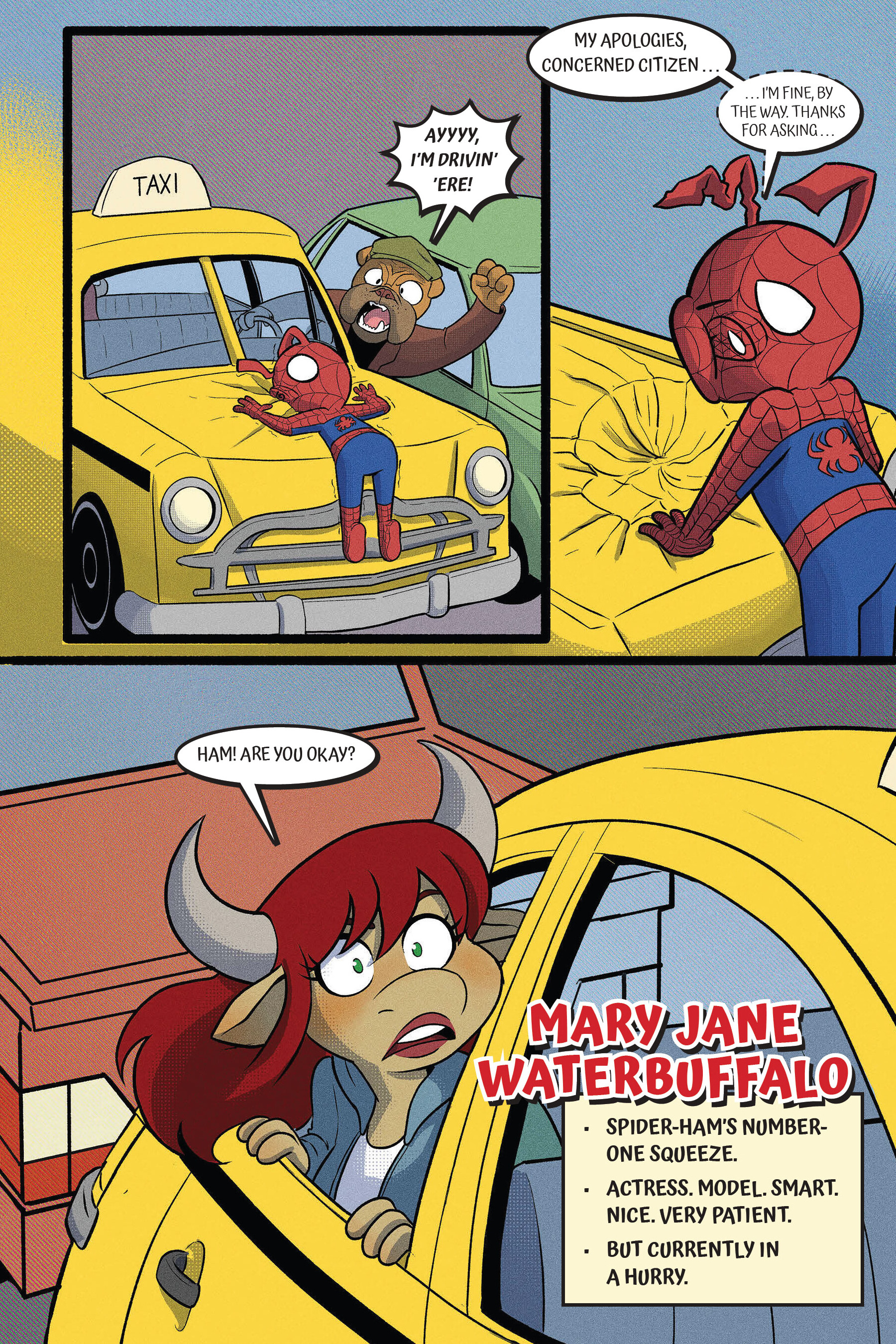 Read online Spider-Ham: Hollywood May-Ham comic -  Issue # TPB - 10