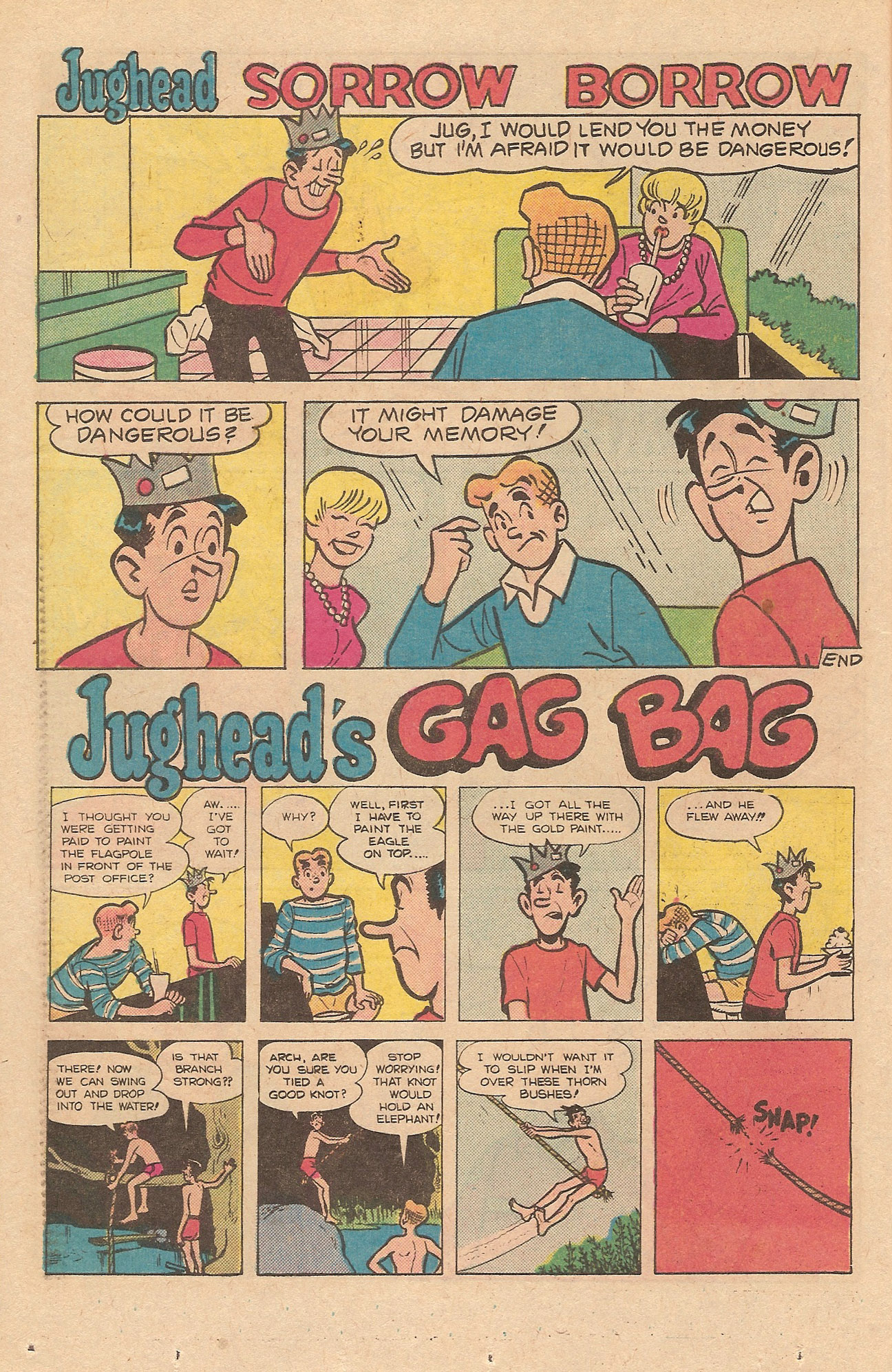 Read online Jughead's Jokes comic -  Issue #55 - 24