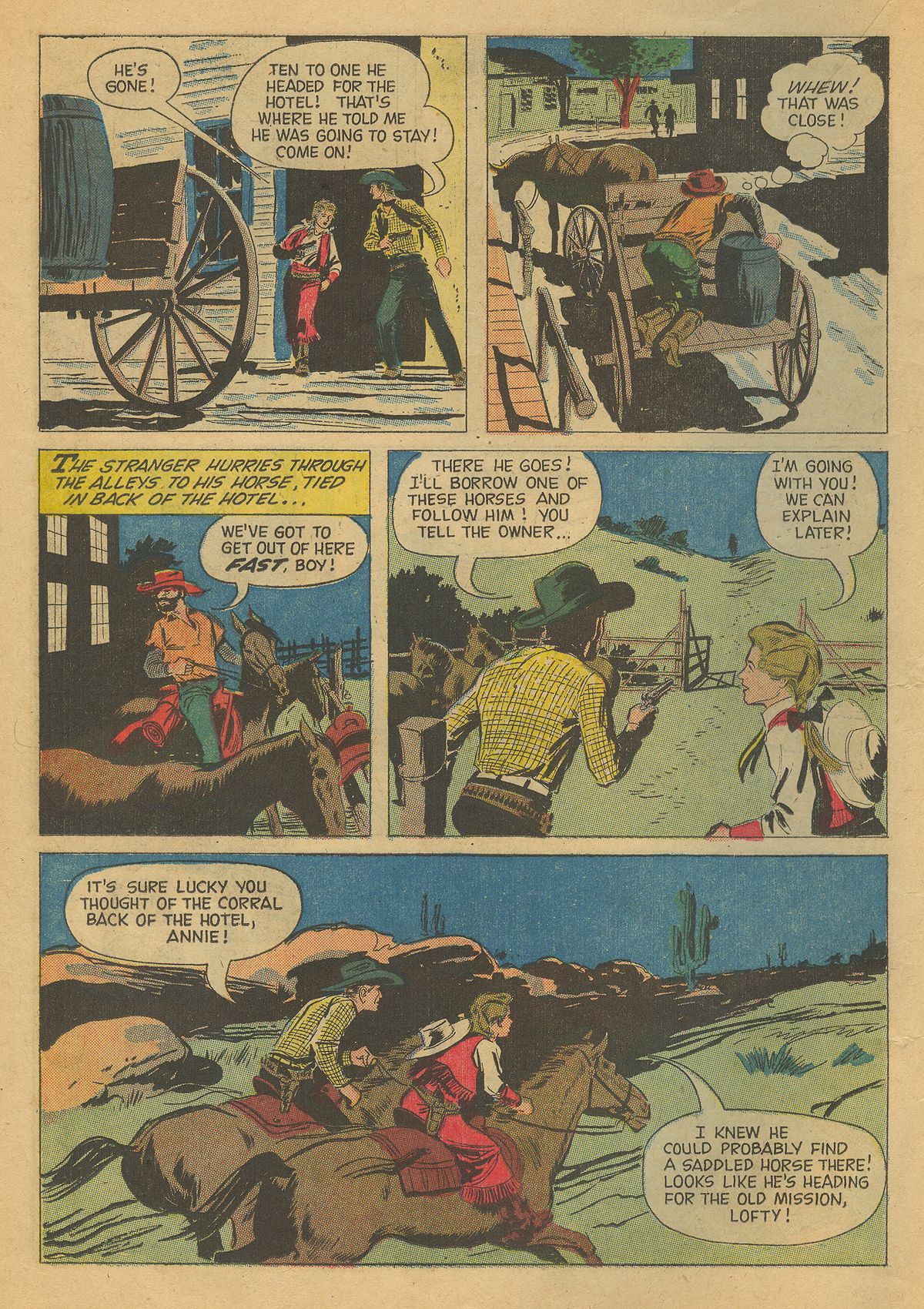 Read online Annie Oakley & Tagg comic -  Issue #8 - 14