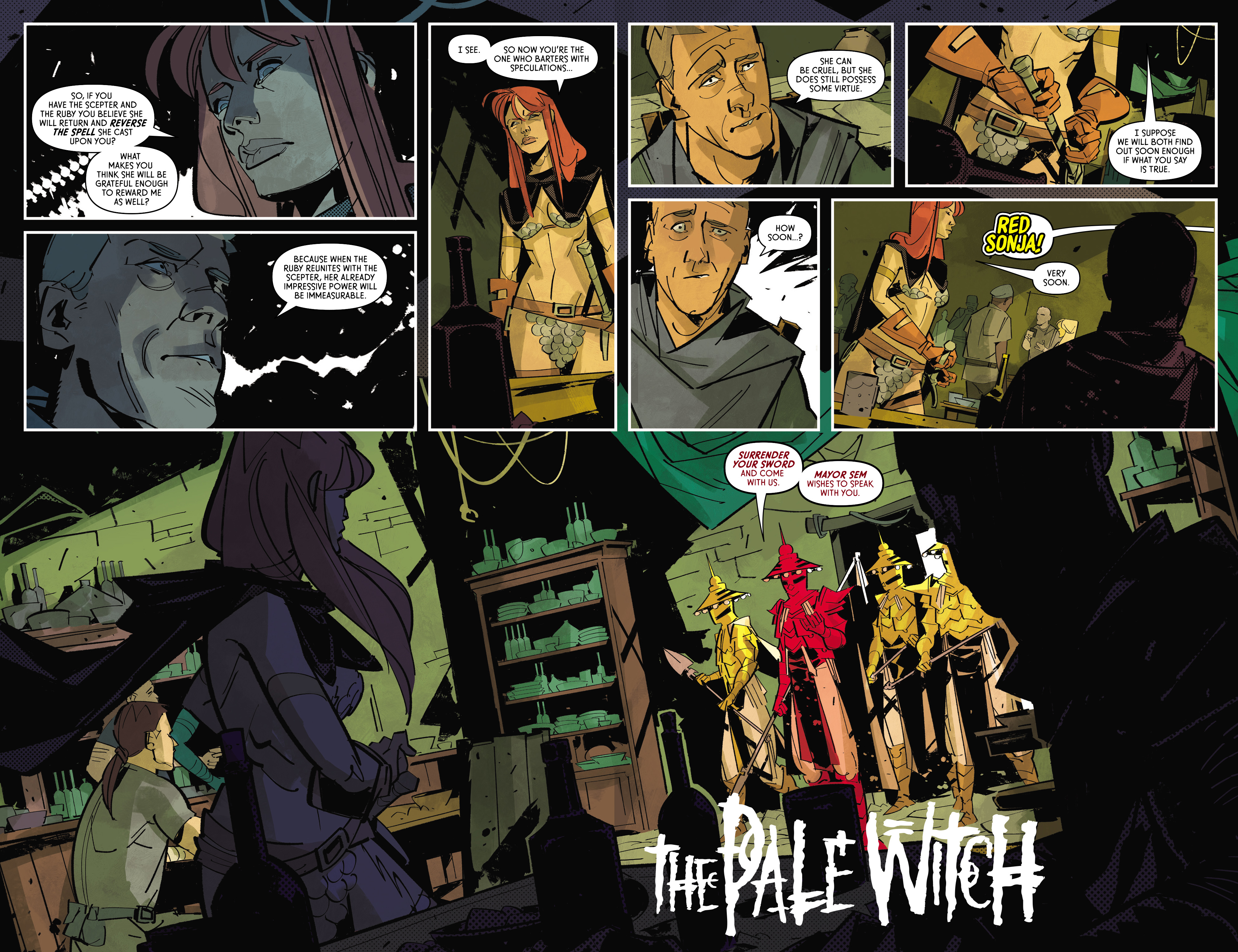 Read online Savage Red Sonja comic -  Issue #4 - 9