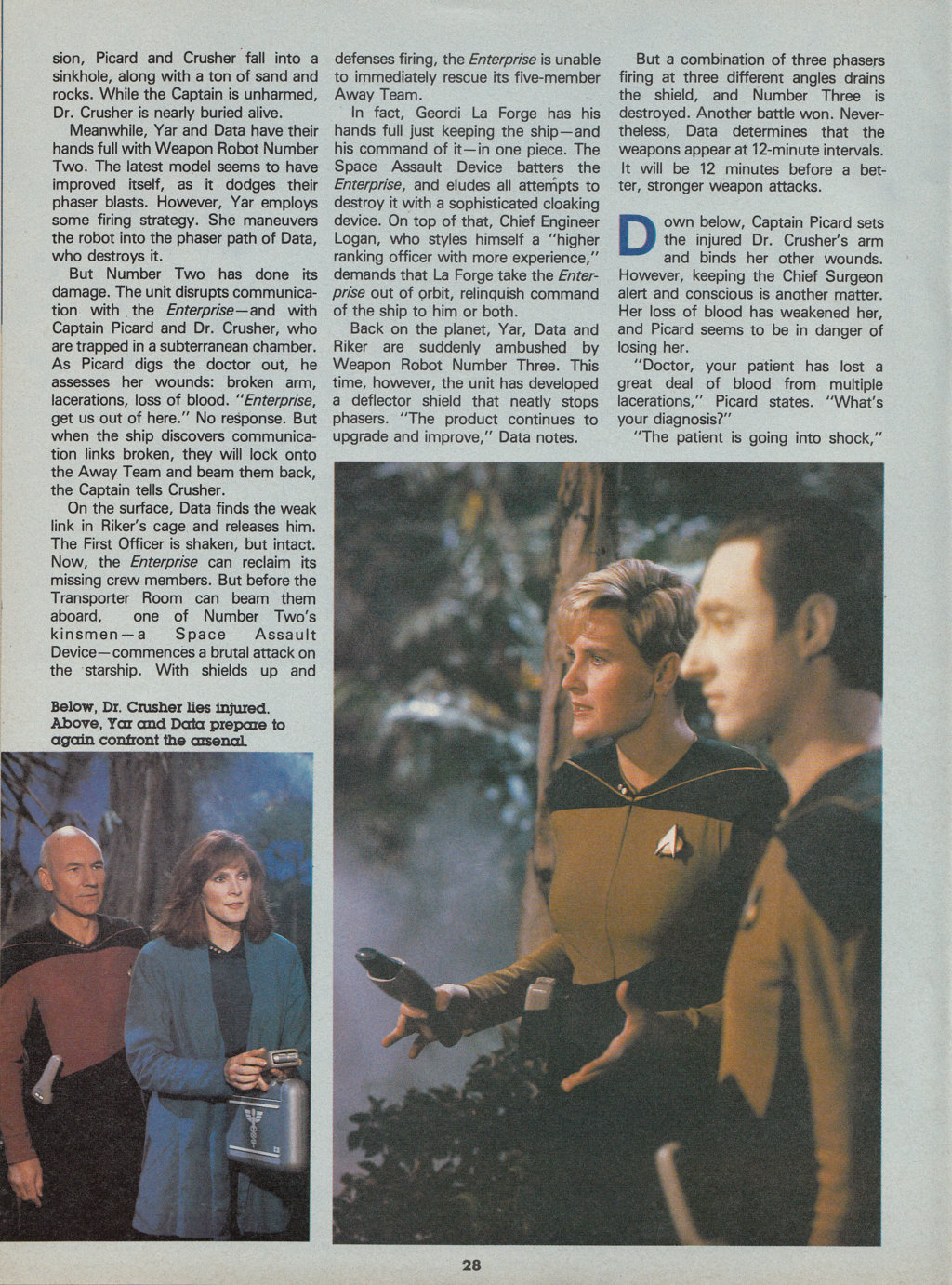 Read online Star Trek The Next Generation (1990) comic -  Issue #2 - 28