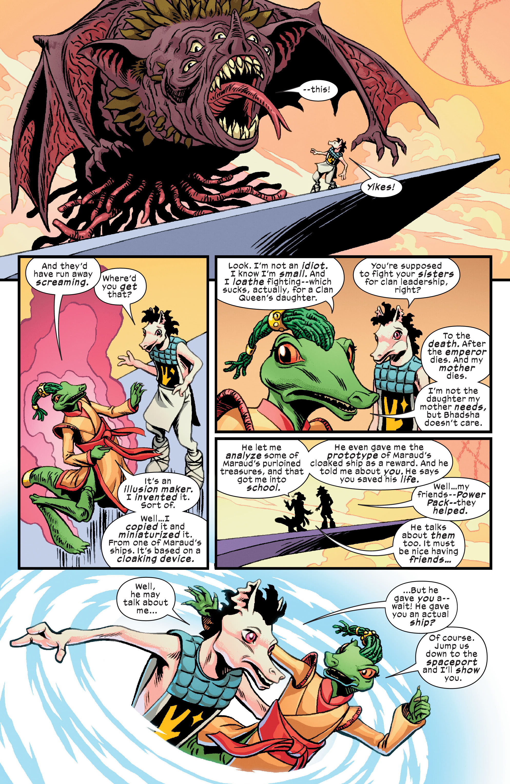 Read online Power Pack: Into the Storm comic -  Issue #1 - 15
