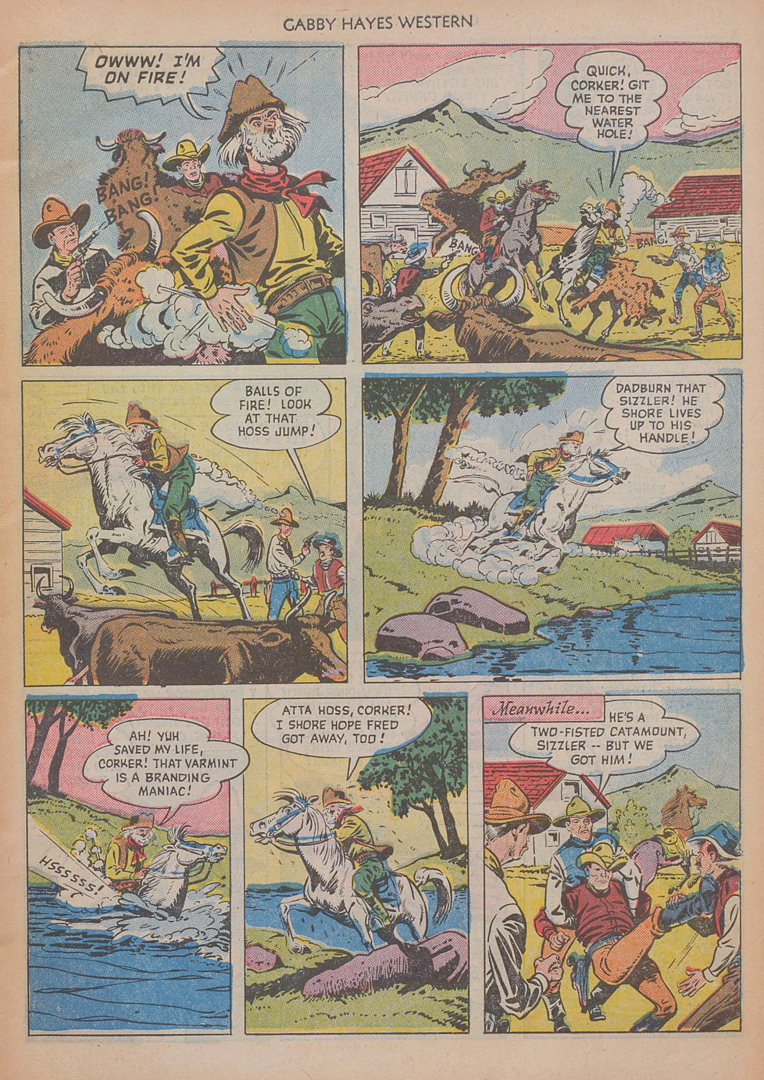 Read online Gabby Hayes Western comic -  Issue #22 - 7