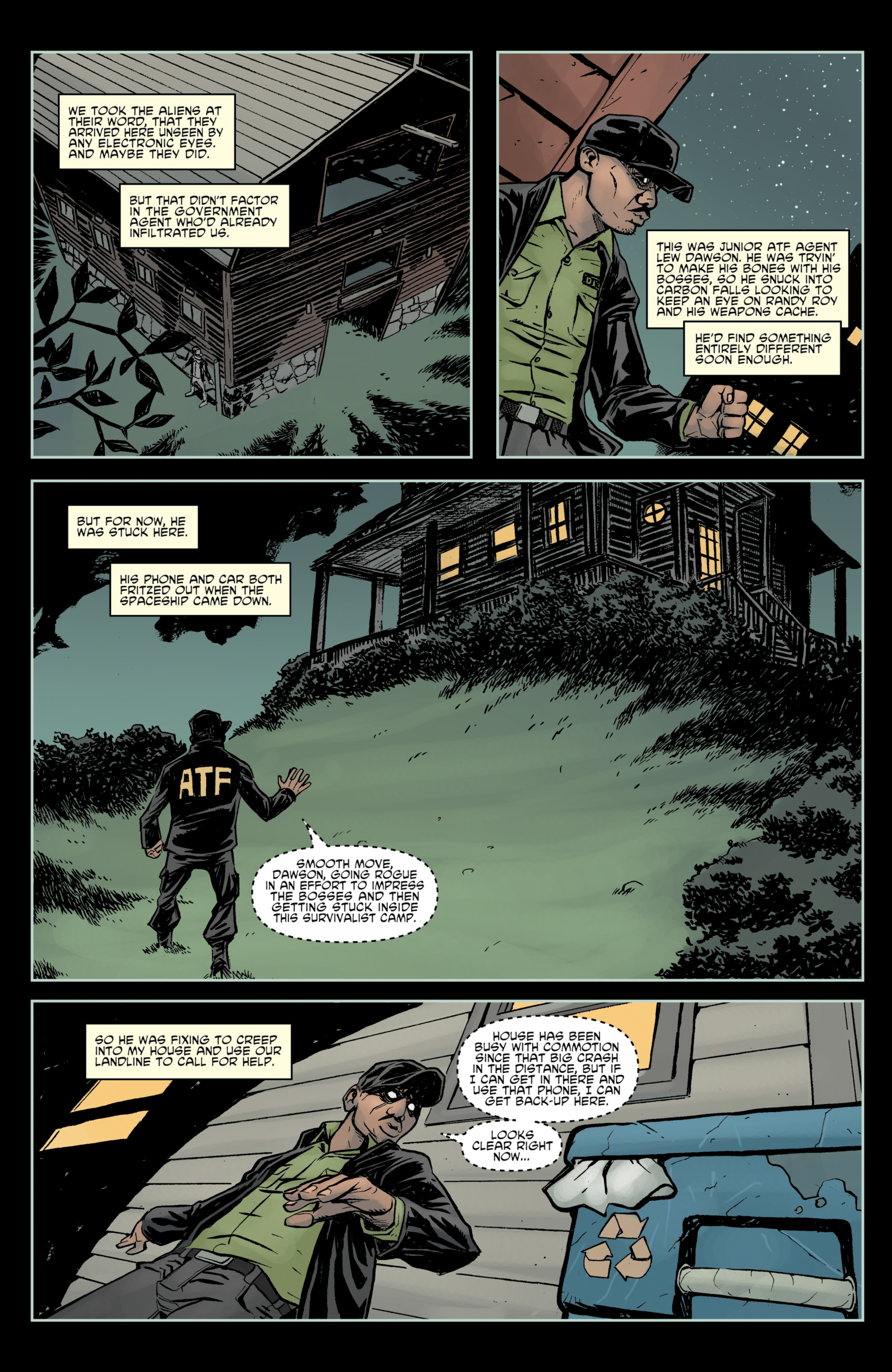 Read online The Colonized: Zombies vs. Aliens comic -  Issue # TPB - 35