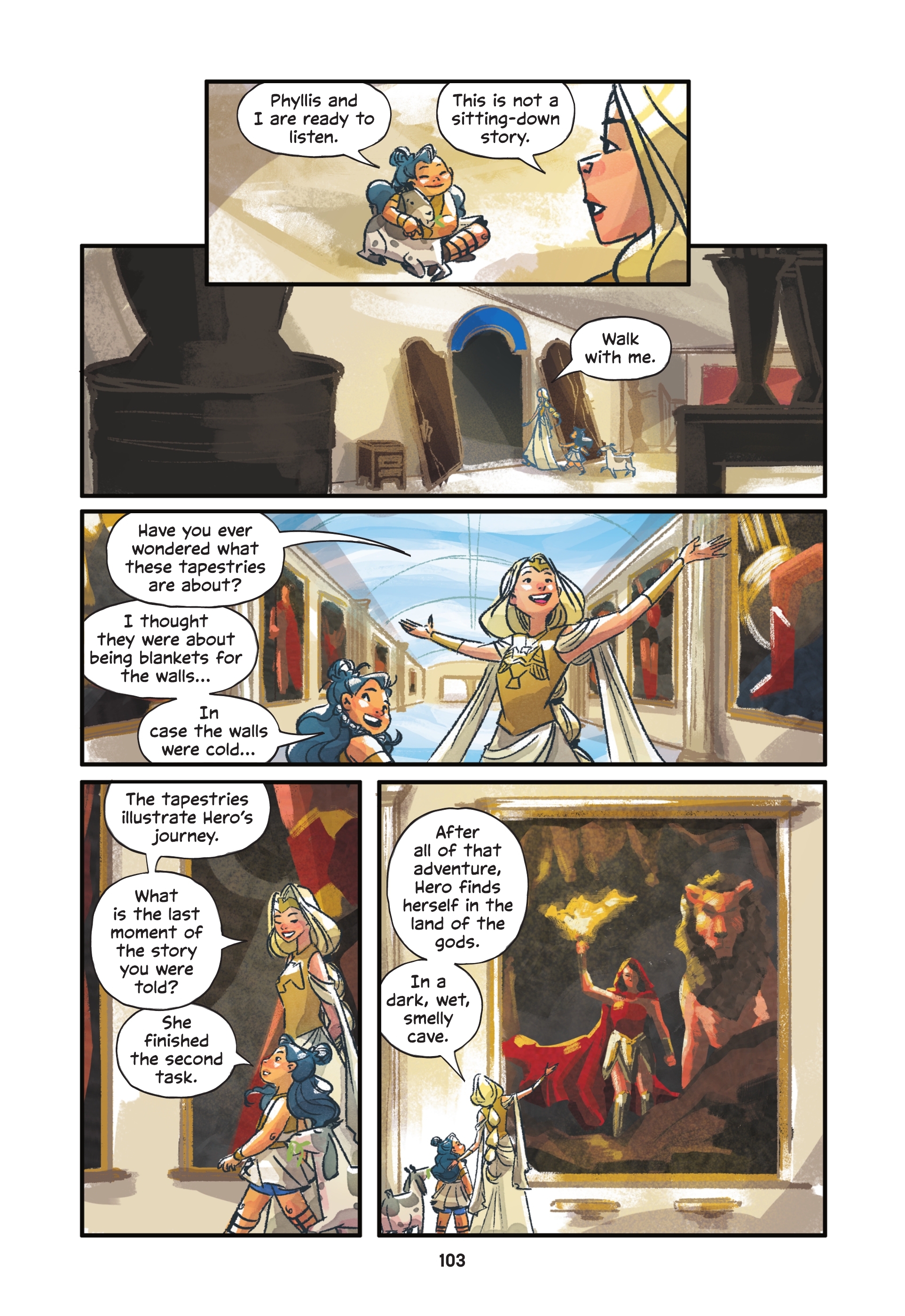 Read online Diana and the Hero's Journey comic -  Issue # TPB - 95