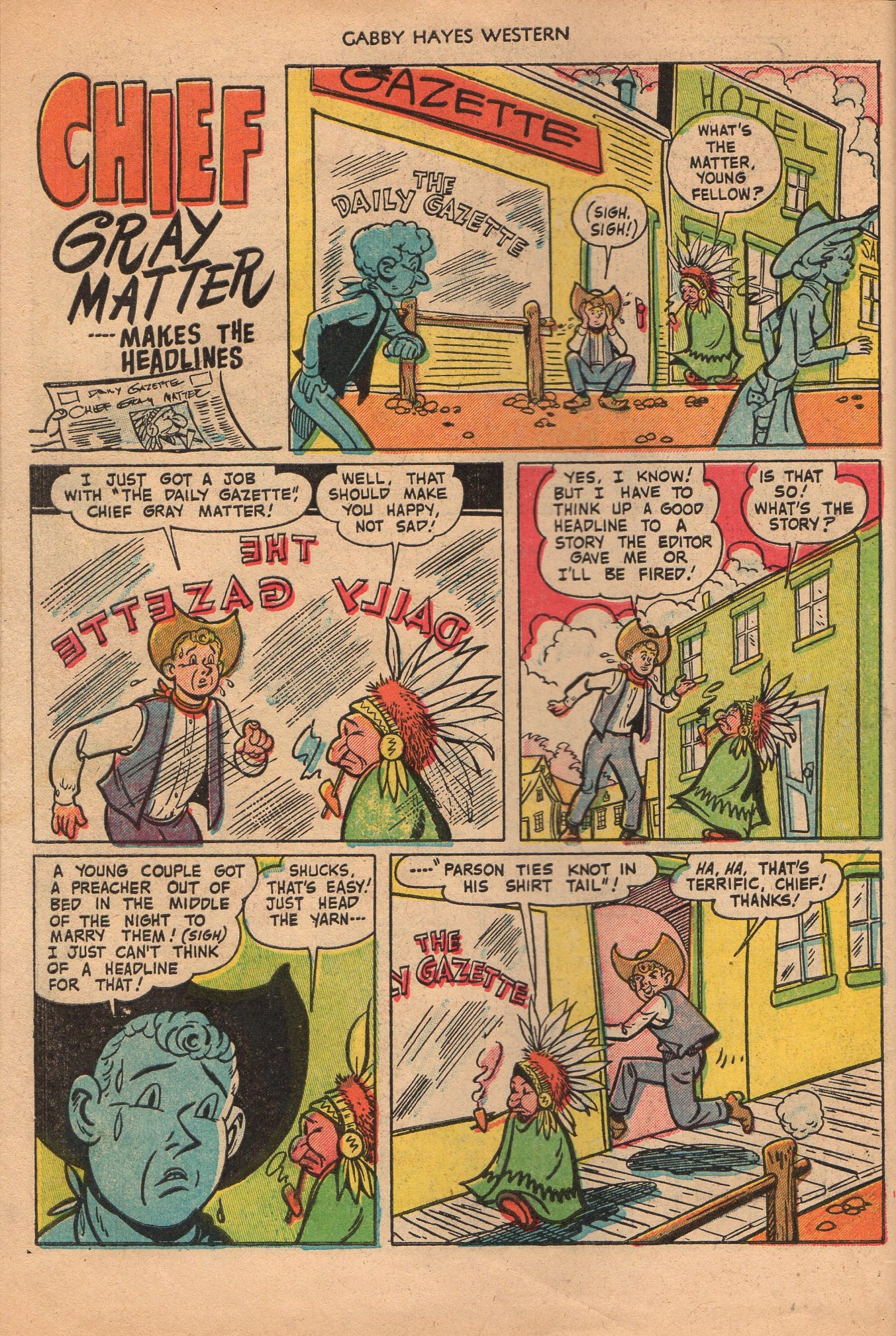 Read online Gabby Hayes Western comic -  Issue #46 - 10