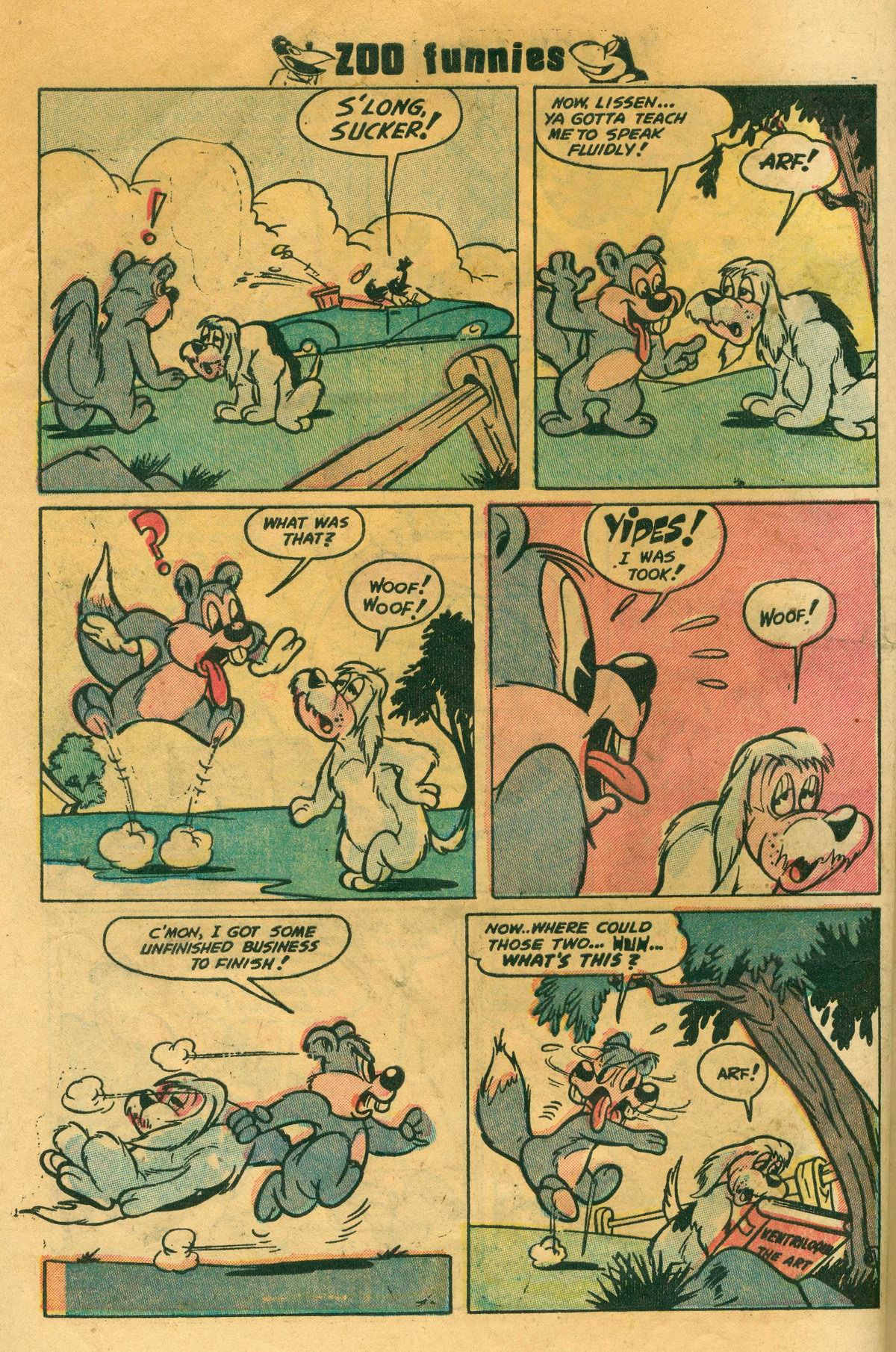 Read online Zoo Funnies comic -  Issue #2 - 8