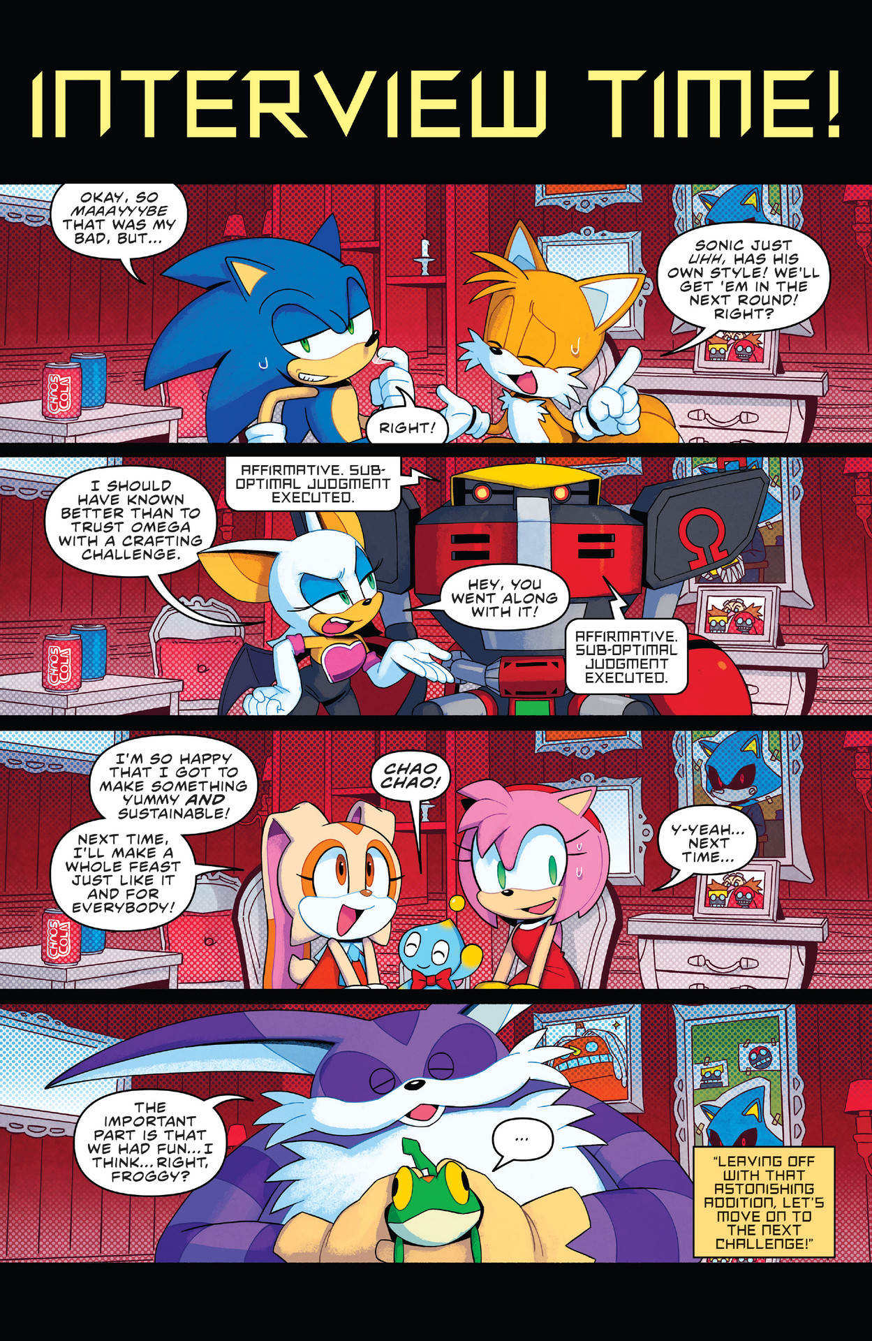 Read online Sonic the Hedgehog: Winter Jam comic -  Issue # Full - 15