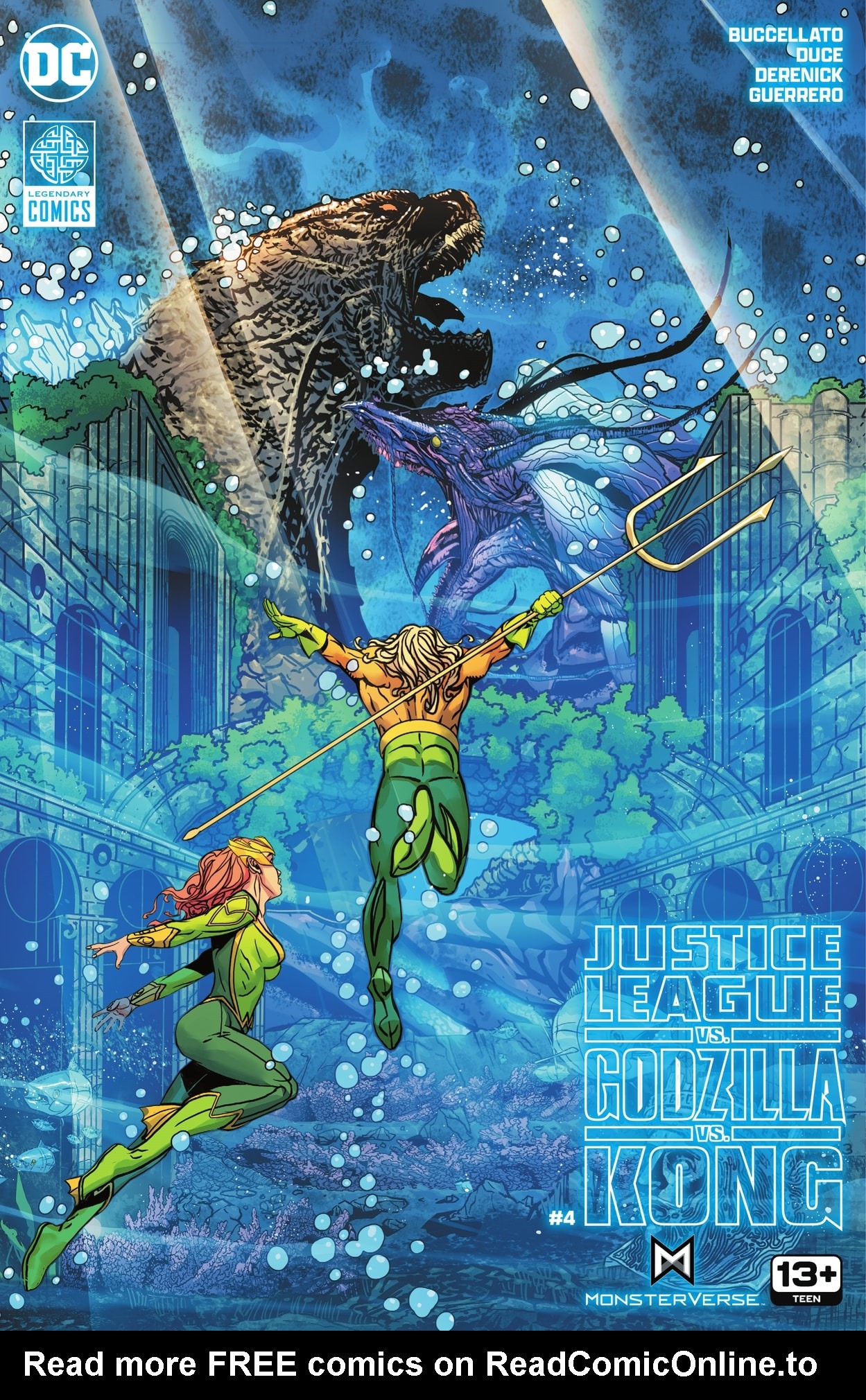 Justice League vs. Godzilla vs. Kong issue 4 - Page 1