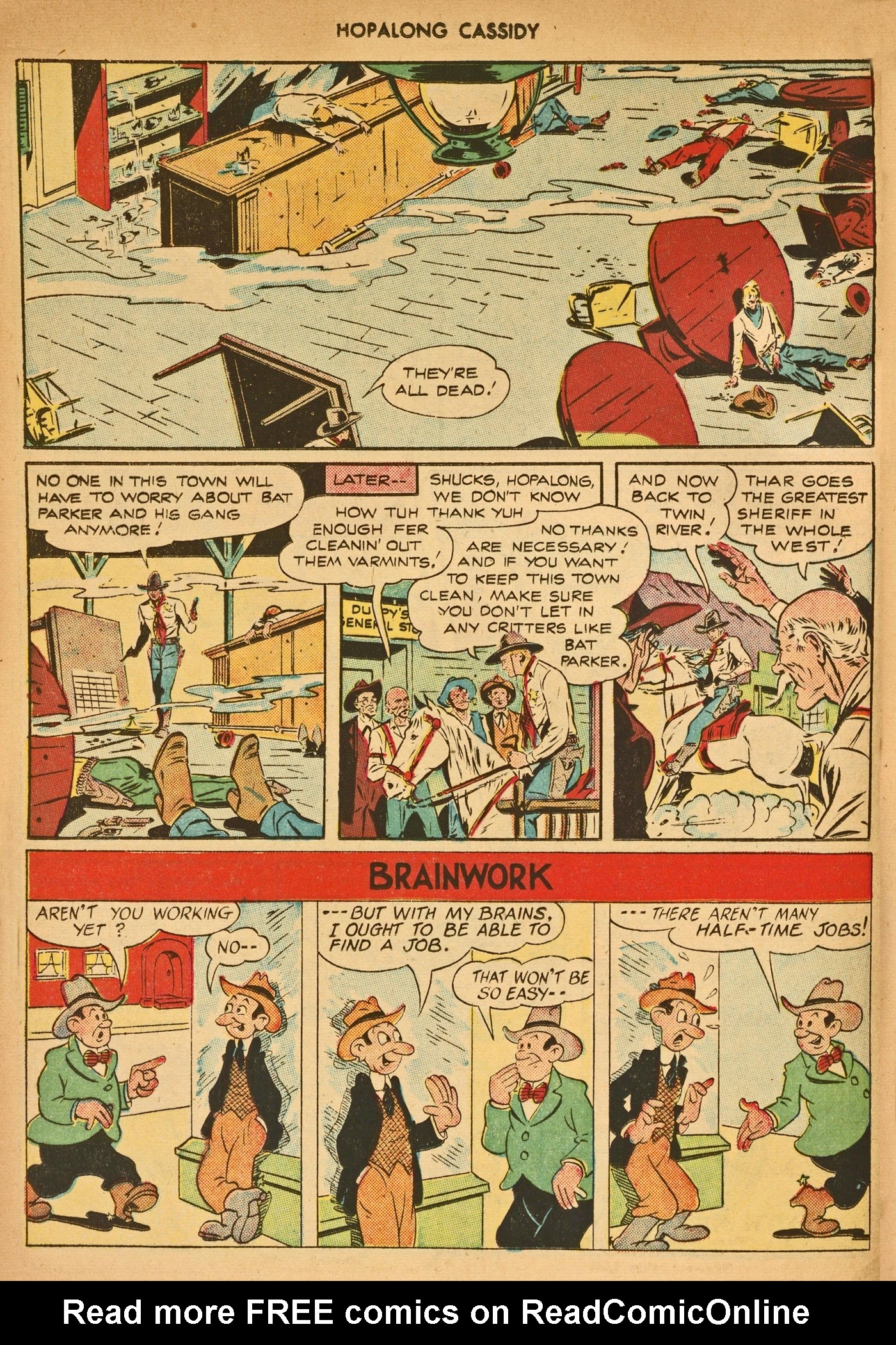 Read online Hopalong Cassidy comic -  Issue #14 - 12
