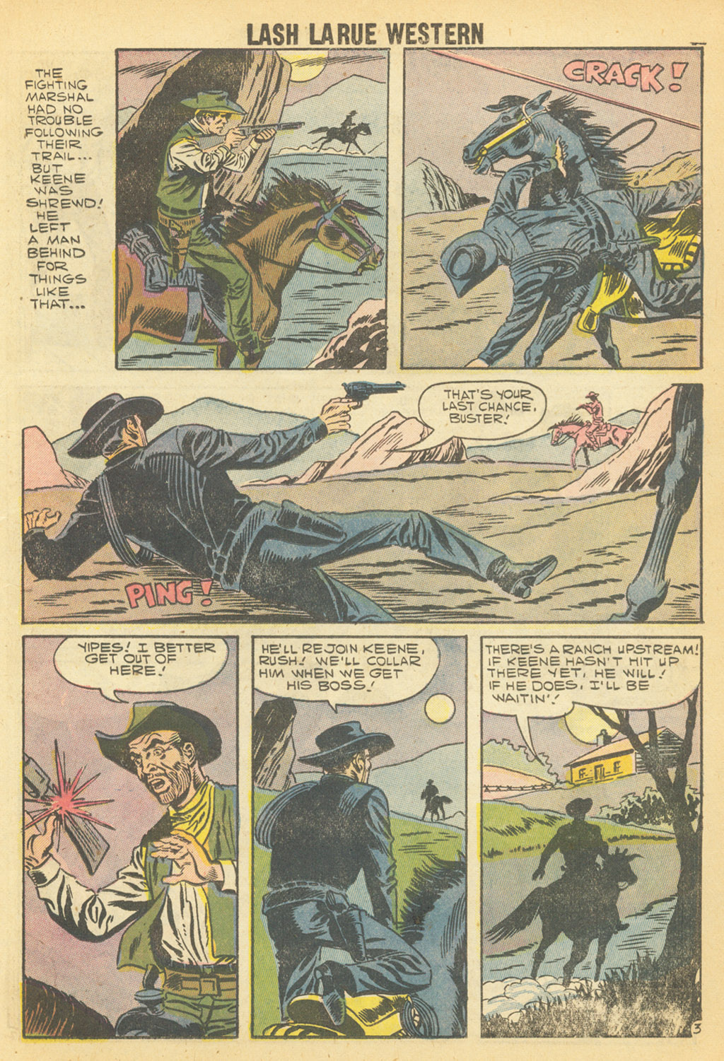Read online Lash Larue Western (1949) comic -  Issue #68 - 44