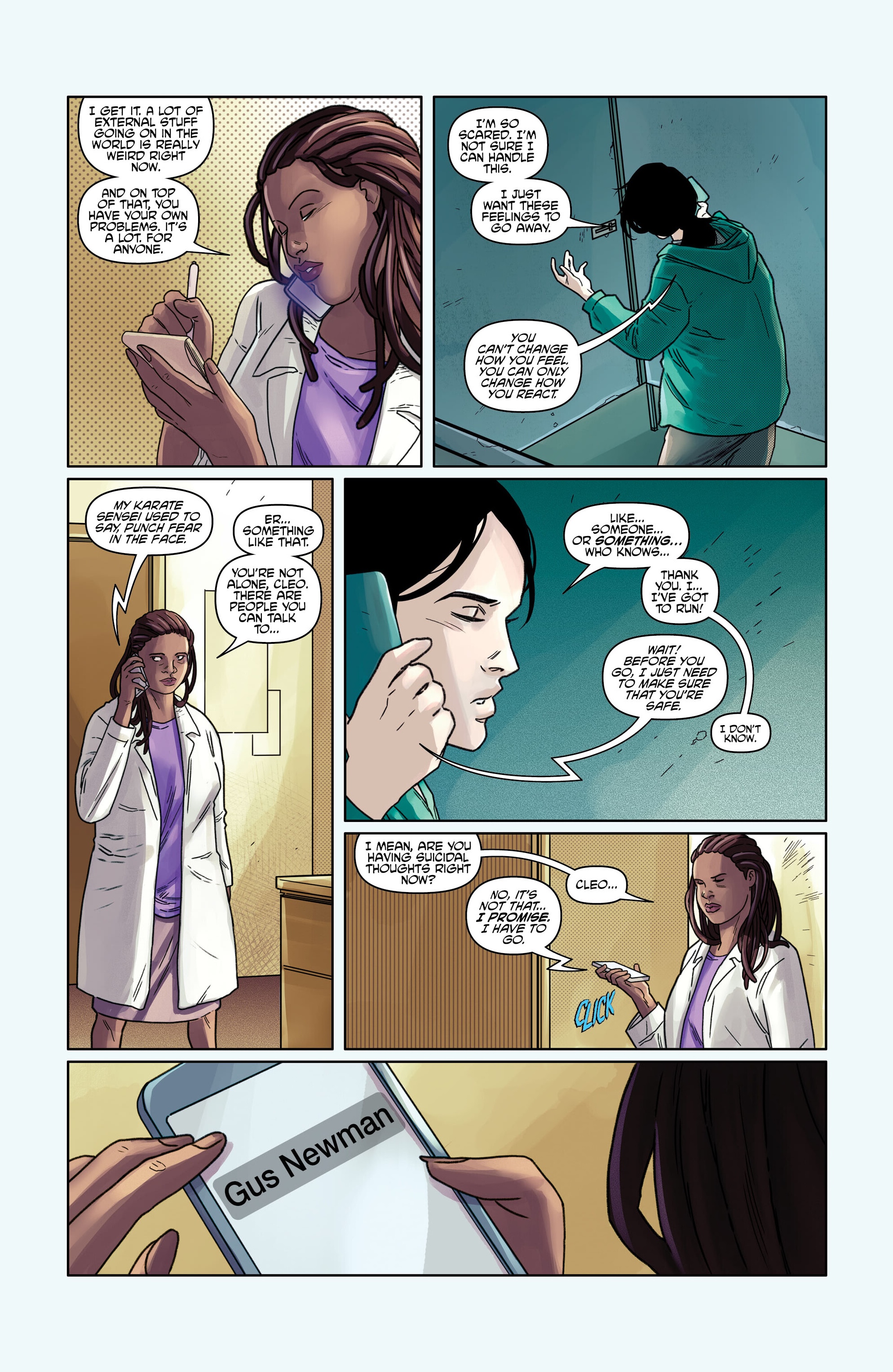 Read online A Haunted Girl comic -  Issue #3 - 18