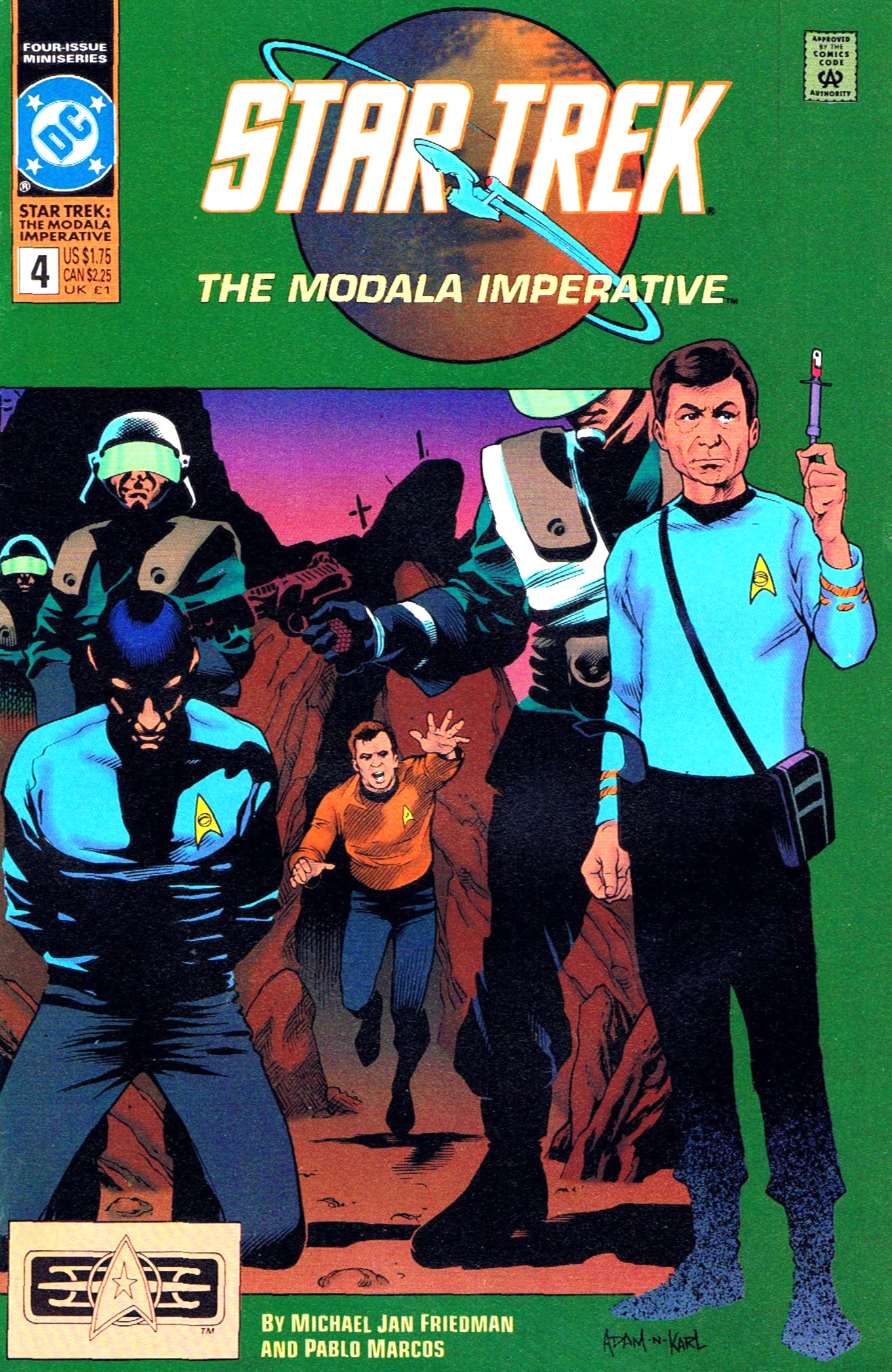 Read online Star Trek: The Modala Imperative comic -  Issue #4 - 1
