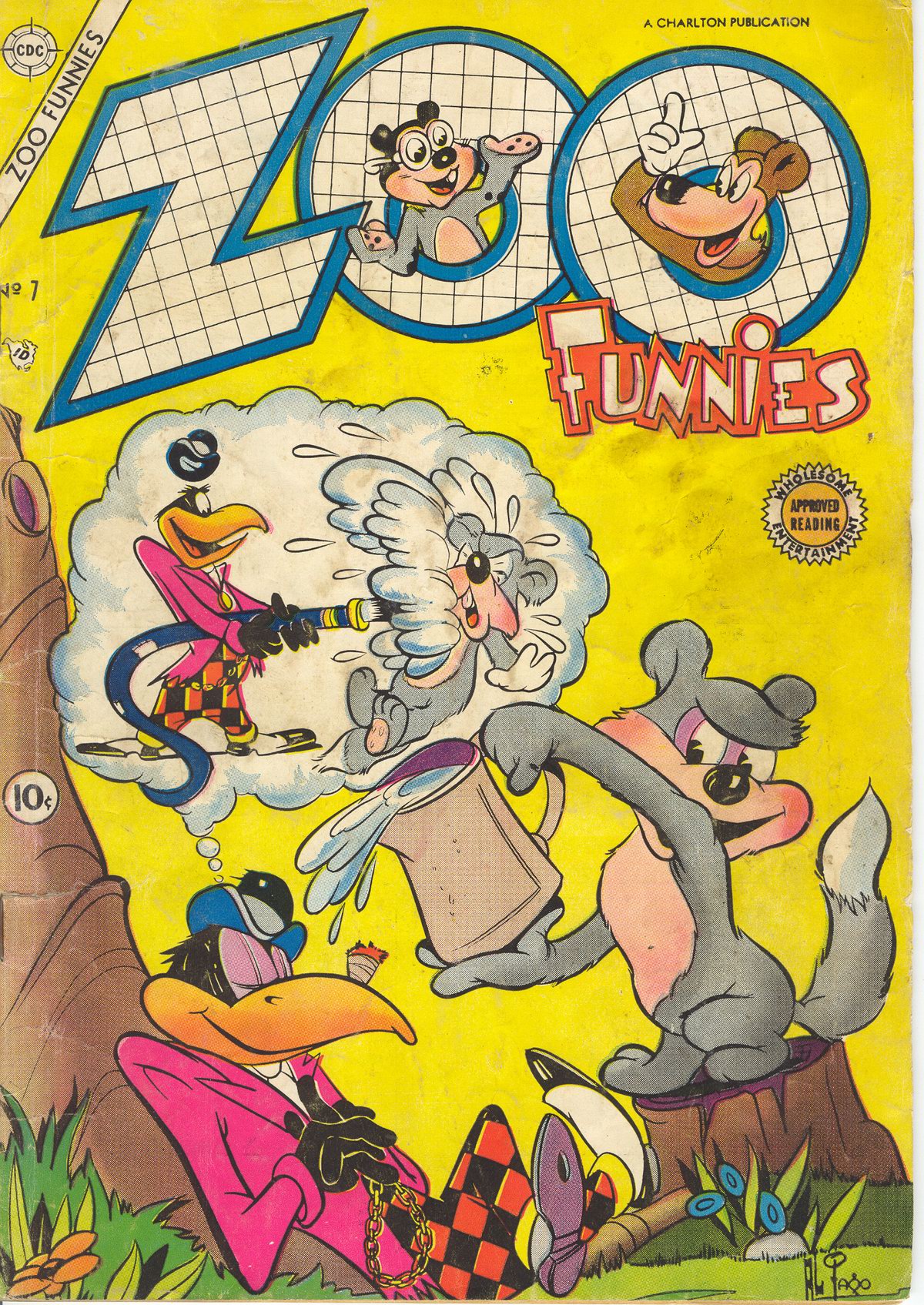Read online Zoo Funnies comic -  Issue #7 - 1