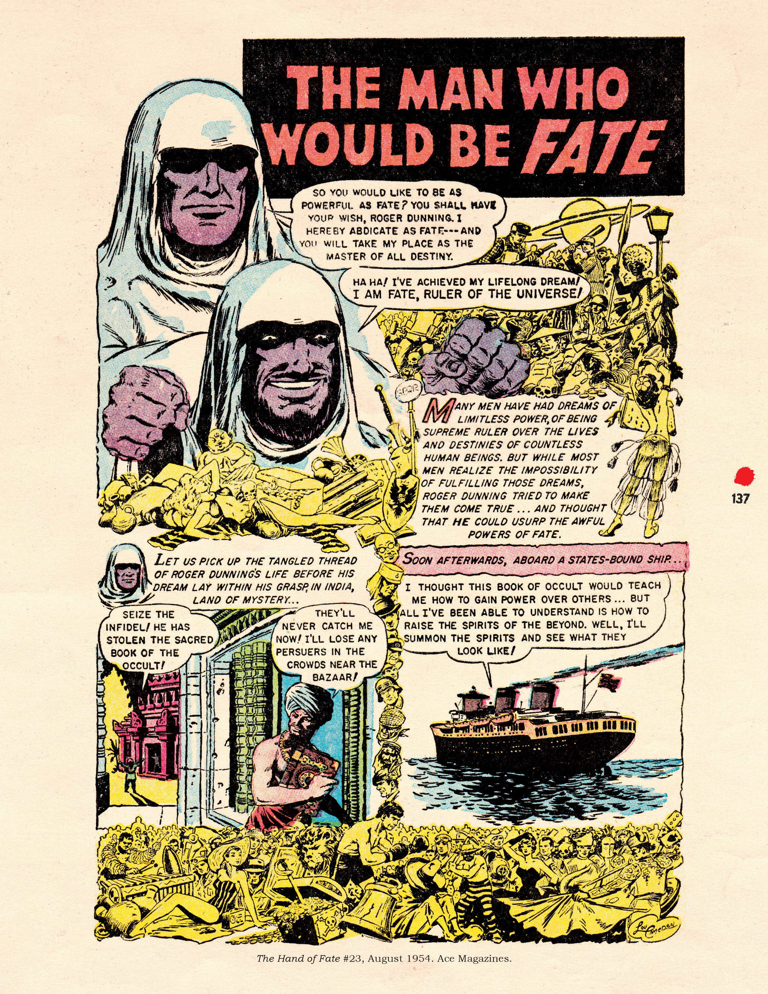 Read online Chilling Archives of Horror Comics comic -  Issue # TPB 23 - 137