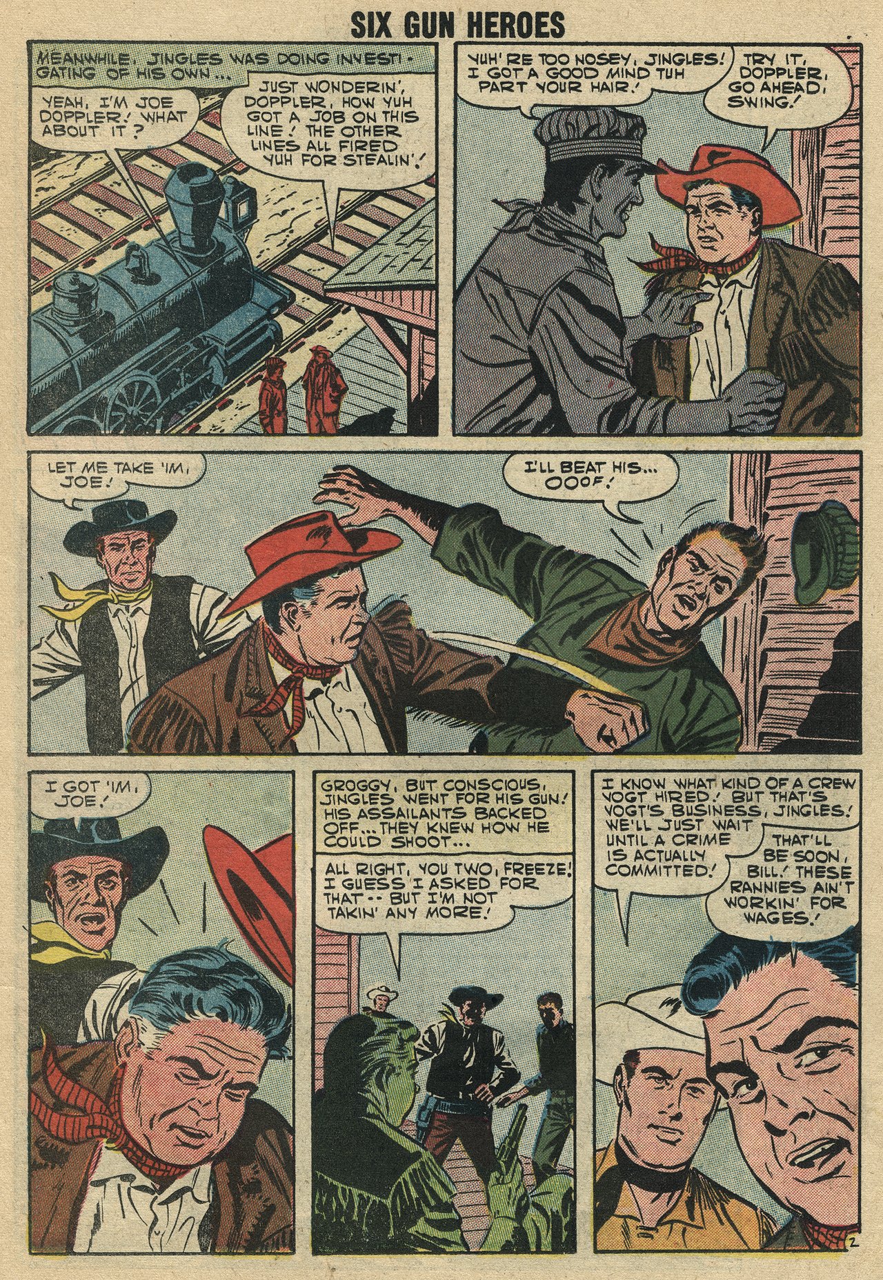 Read online Six-Gun Heroes comic -  Issue #43 - 11