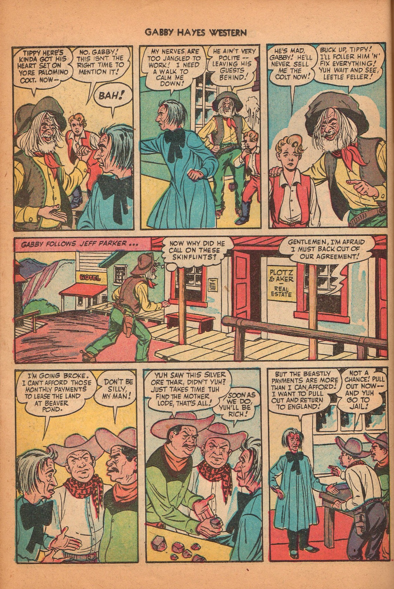Read online Gabby Hayes Western comic -  Issue #7 - 14