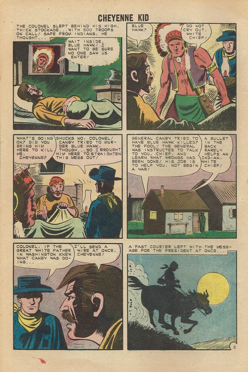 Read online Cheyenne Kid comic -  Issue #35 - 16