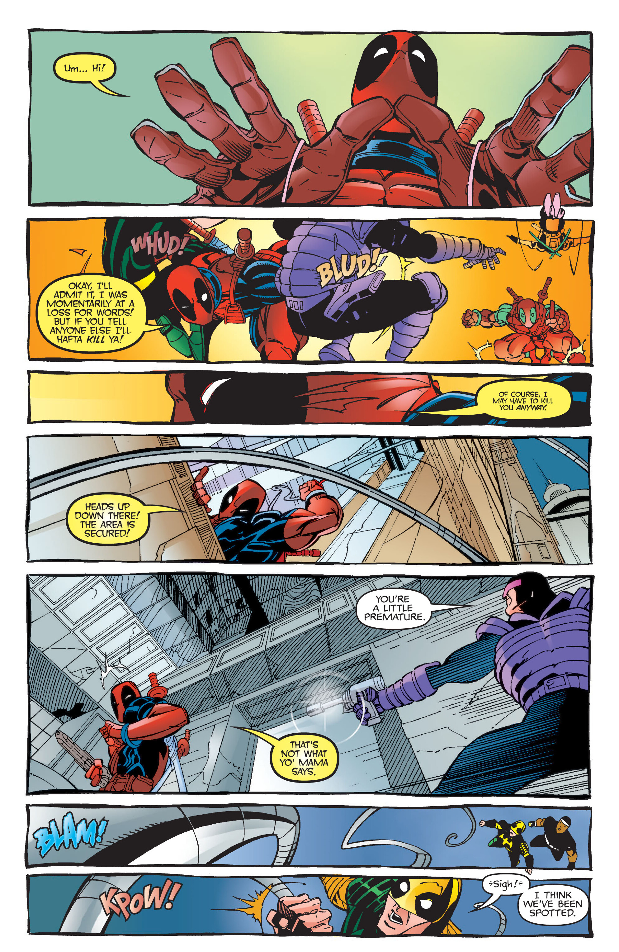 Read online Deadpool Epic Collection comic -  Issue # Drowning Man (Part 3) - 18