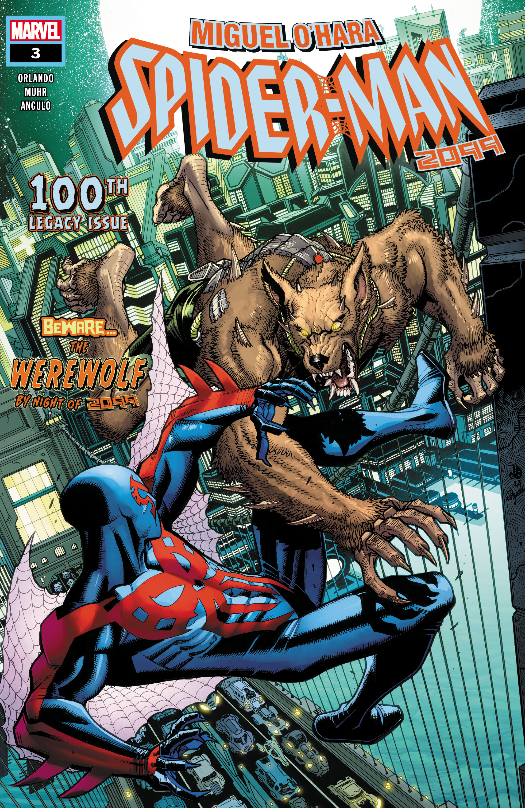 Read online Miguel O’Hara – Spider-Man 2099 comic -  Issue #3 - 1
