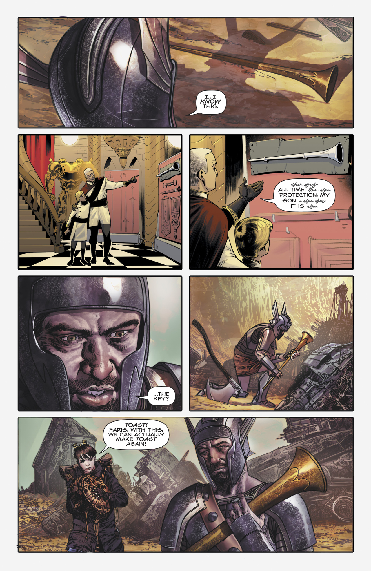 Read online Frank Frazetta's Dawn Attack comic -  Issue #4 - 15