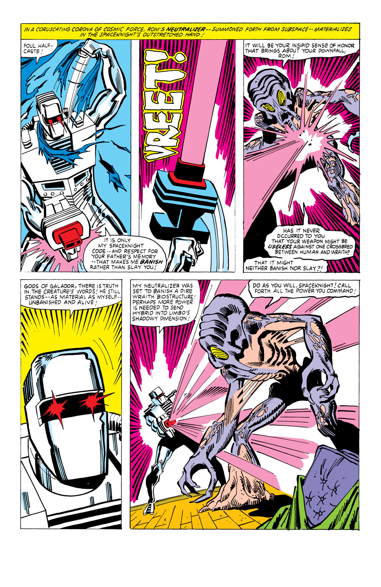 Read online Rom: The Original Marvel Years Omnibus comic -  Issue # TPB (Part 4) - 63