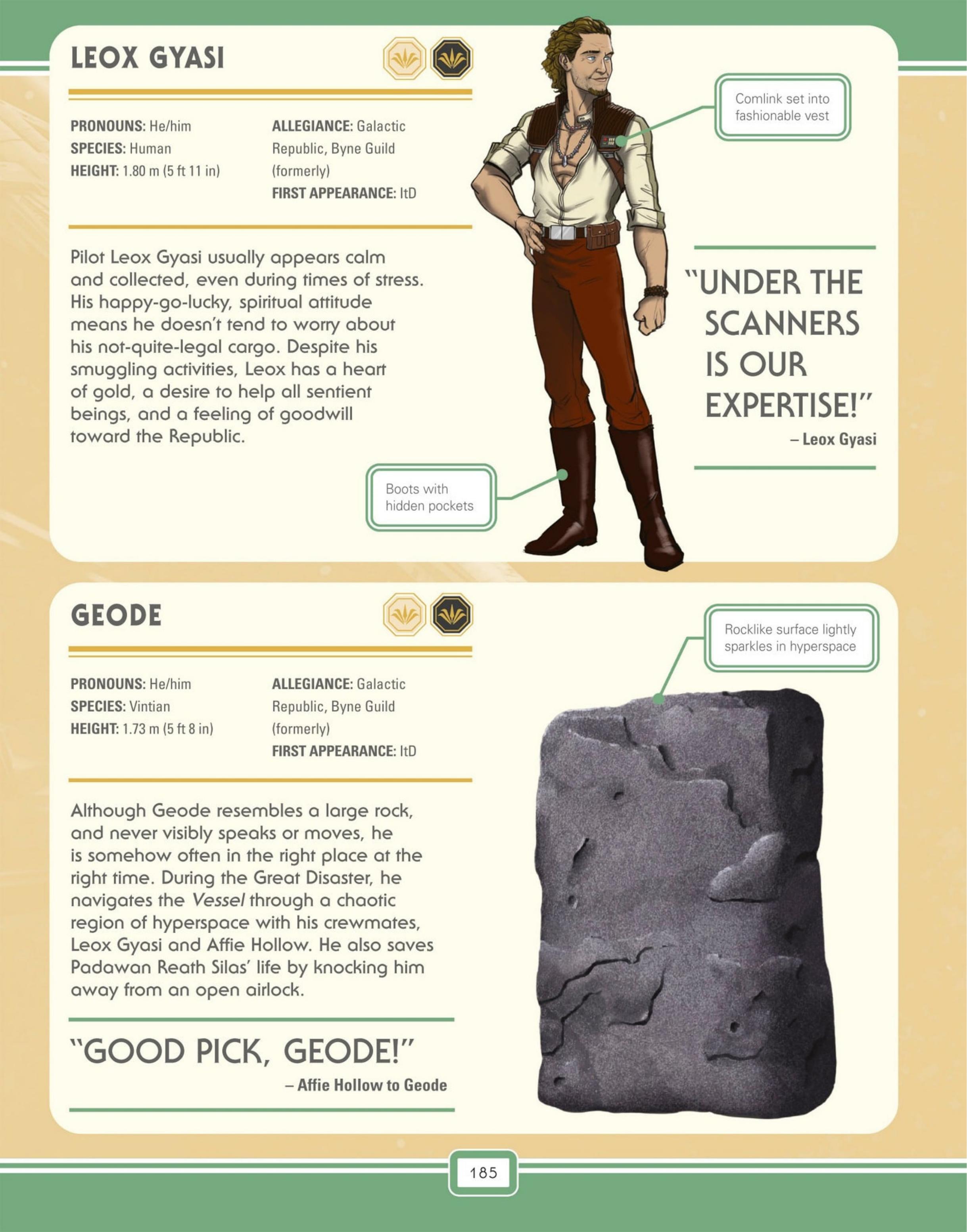 Read online Star Wars: The High Republic Character Encyclopedia comic -  Issue # TPB (Part 2) - 88