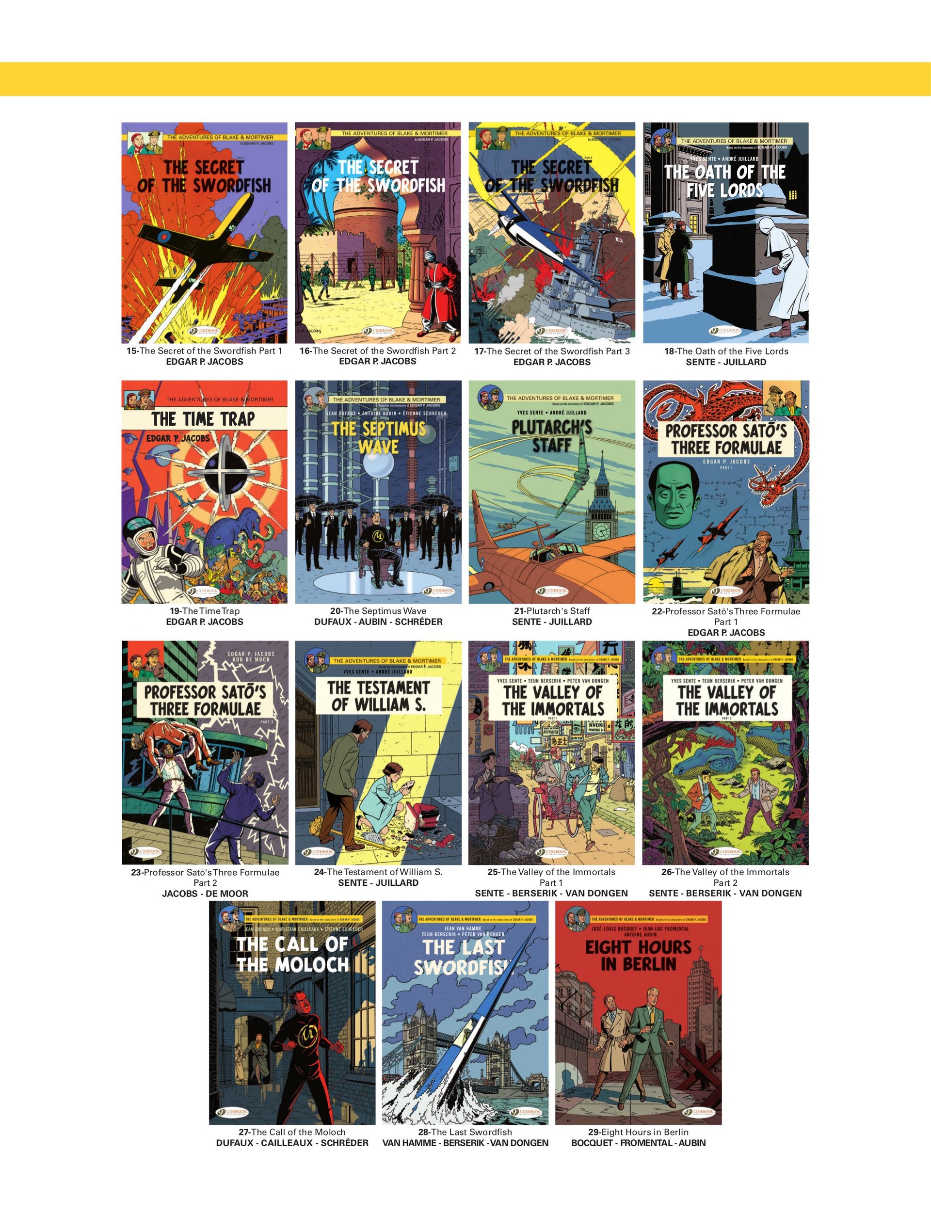Read online Before Blake & Mortimer comic -  Issue #2 - 50