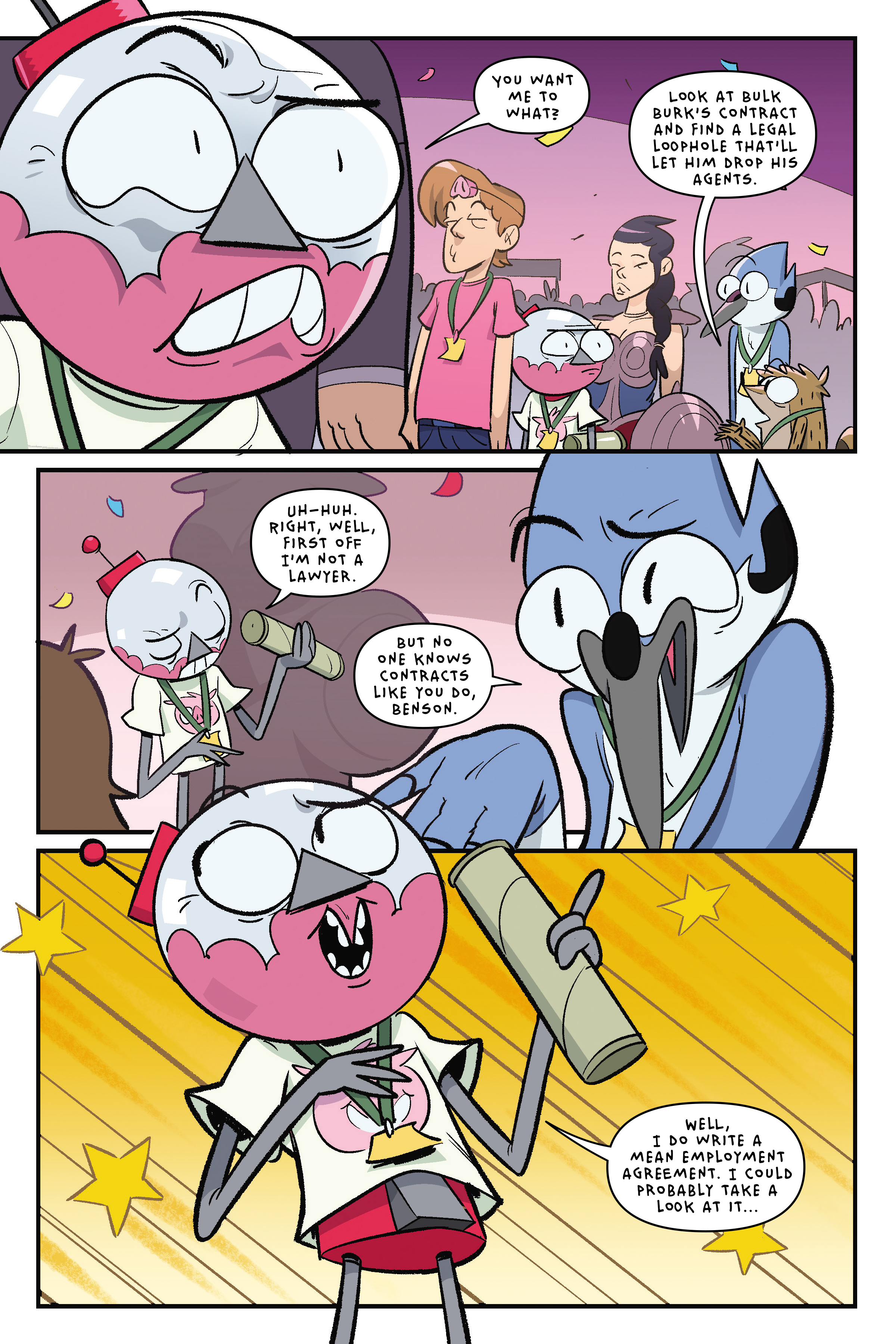 Read online Regular Show: Comic Conned comic -  Issue # TPB - 101