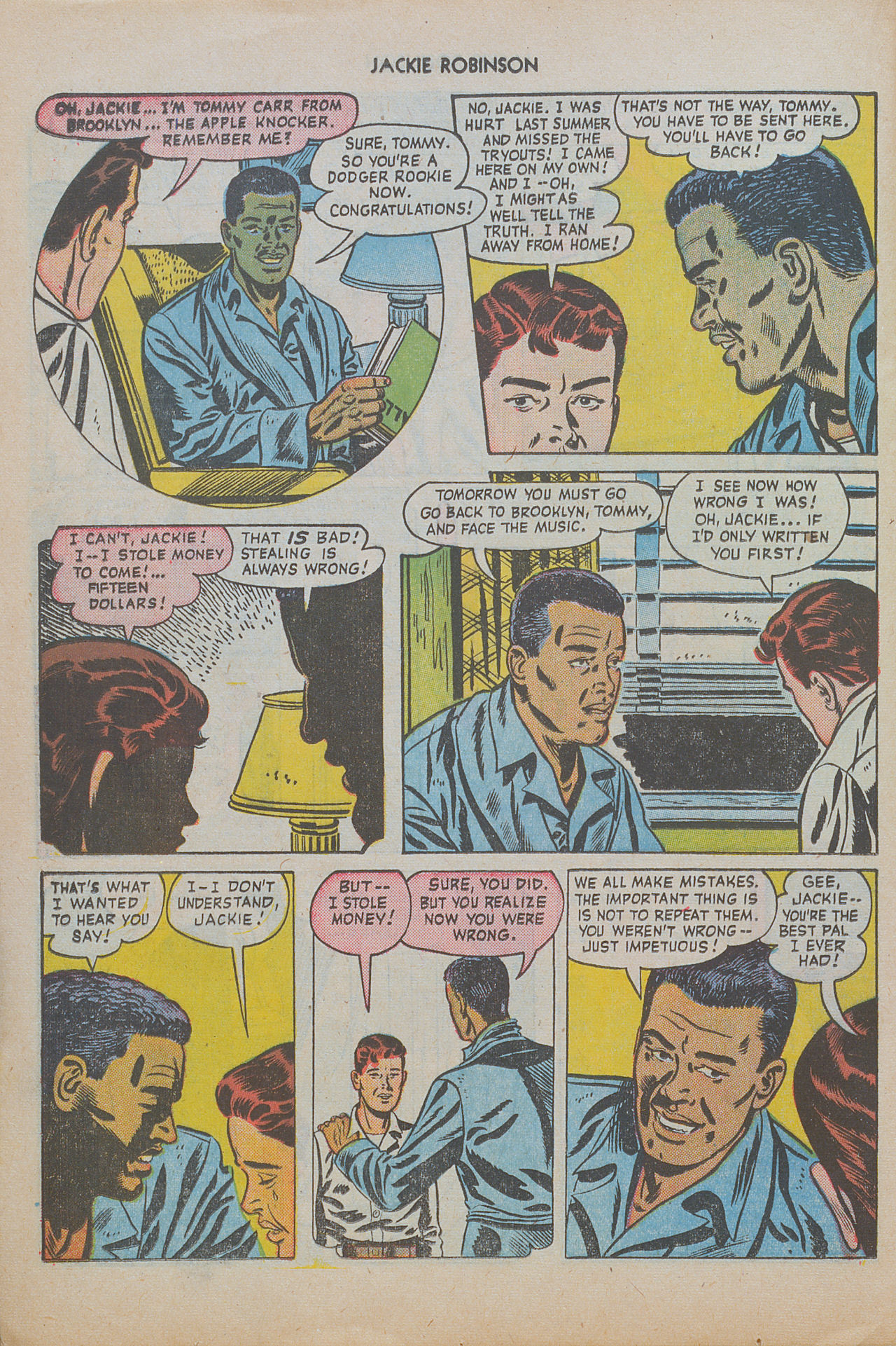 Read online Jackie Robinson comic -  Issue #5 - 24