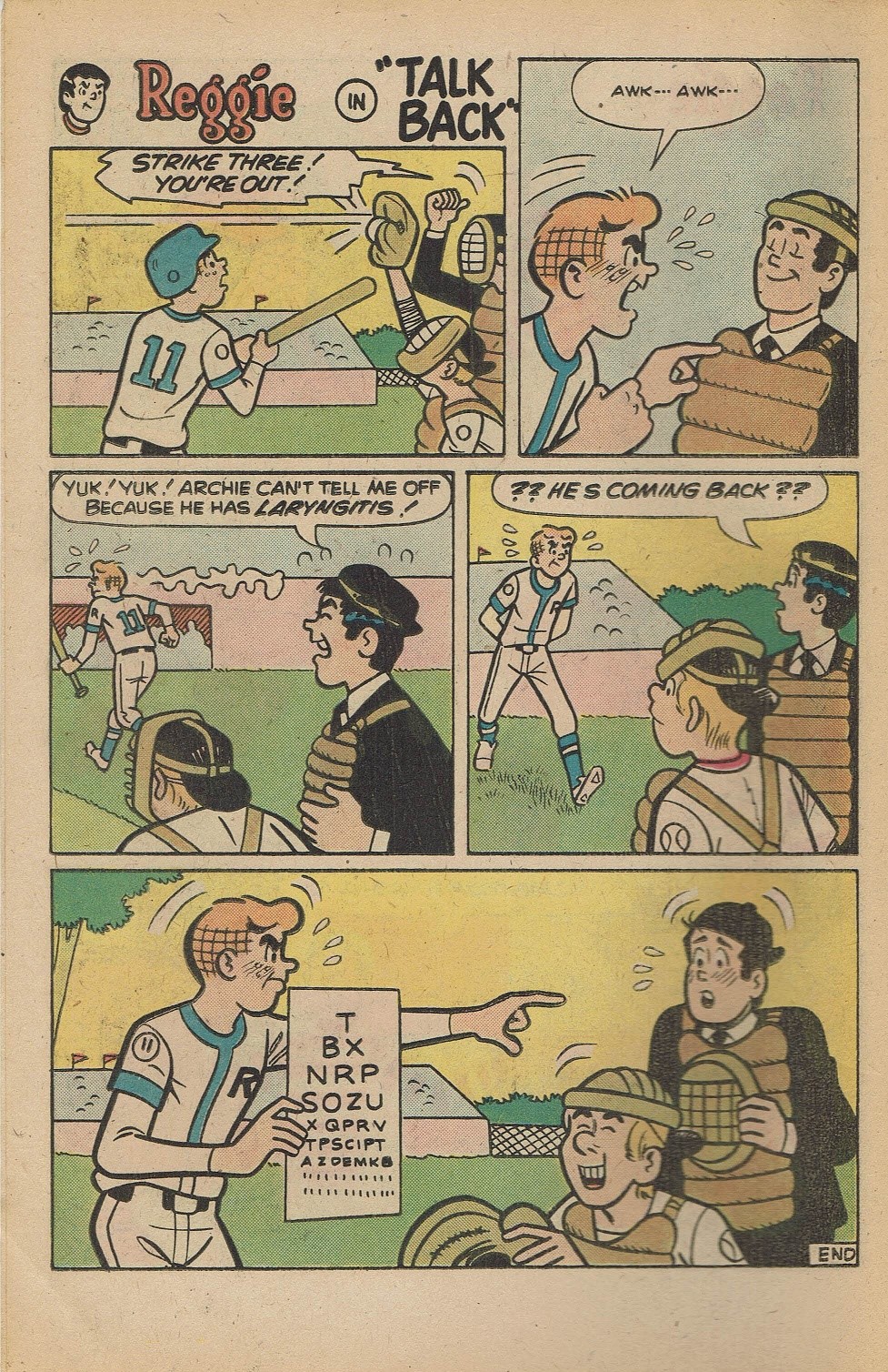Read online Reggie's Wise Guy Jokes comic -  Issue #38 - 6