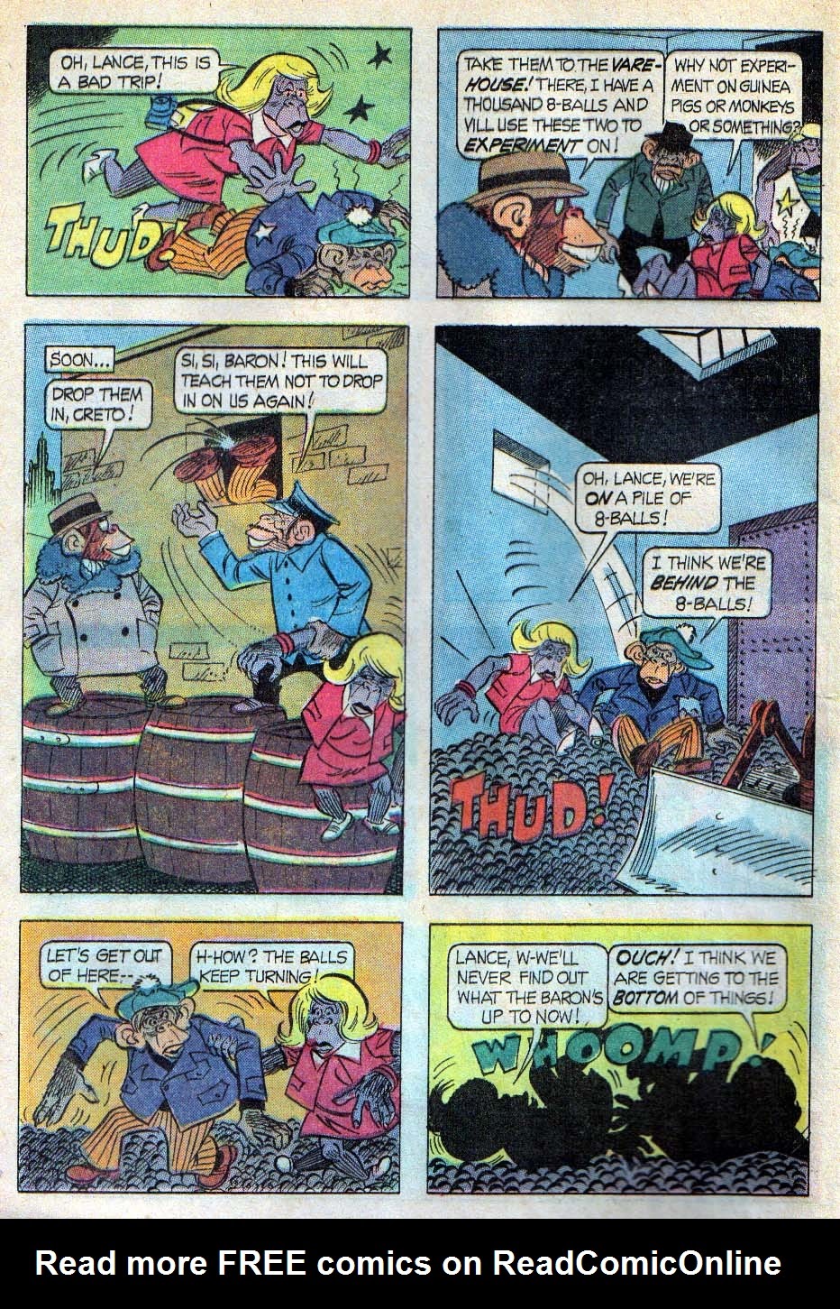 Read online Lancelot Link Secret Chimp comic -  Issue #5 - 10