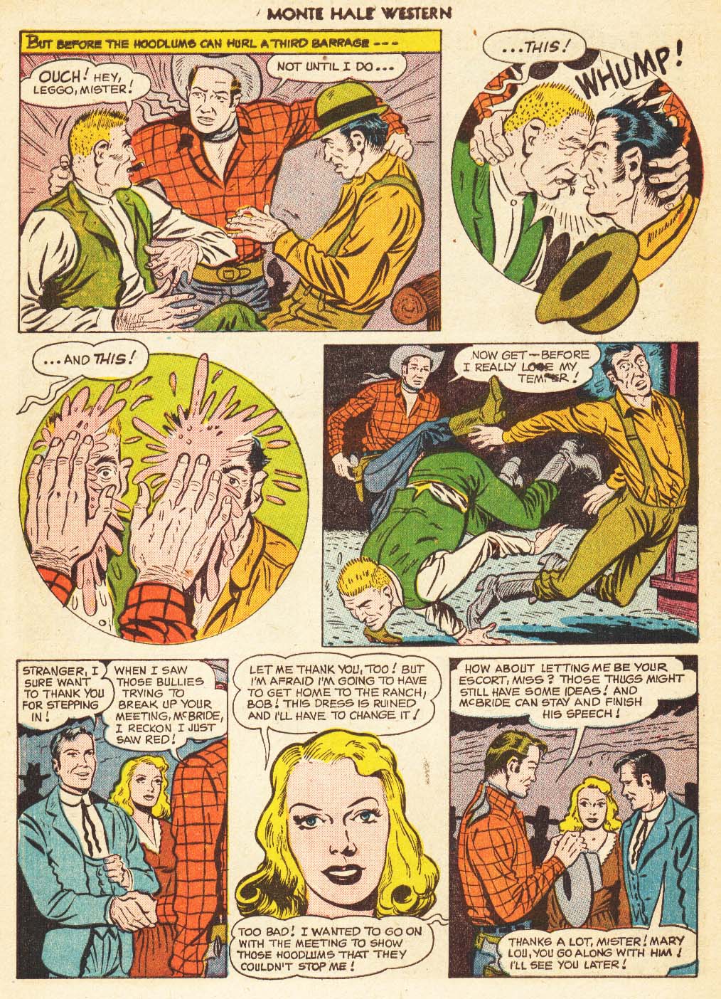 Read online Monte Hale Western comic -  Issue #56 - 5
