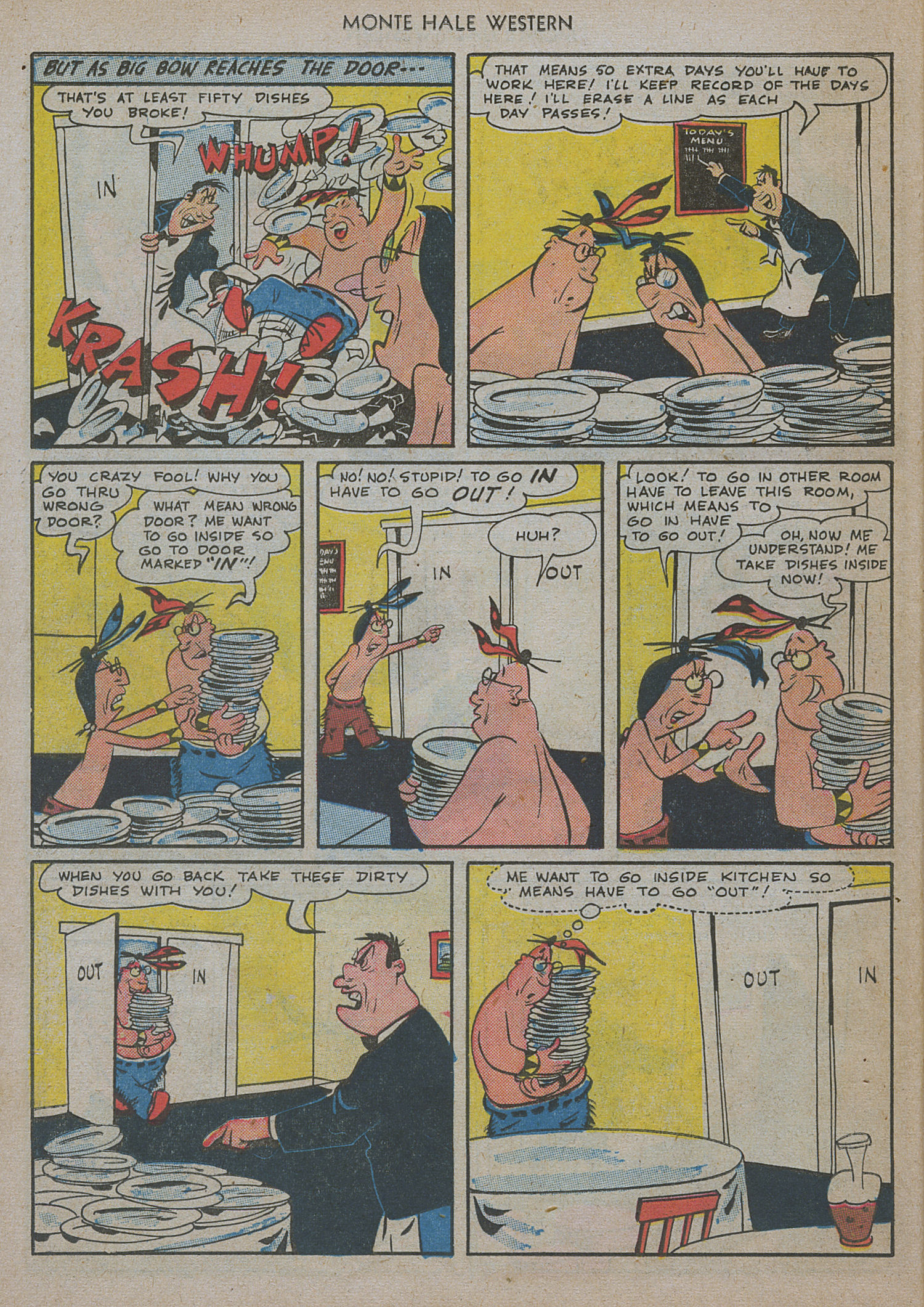 Read online Monte Hale Western comic -  Issue #47 - 38