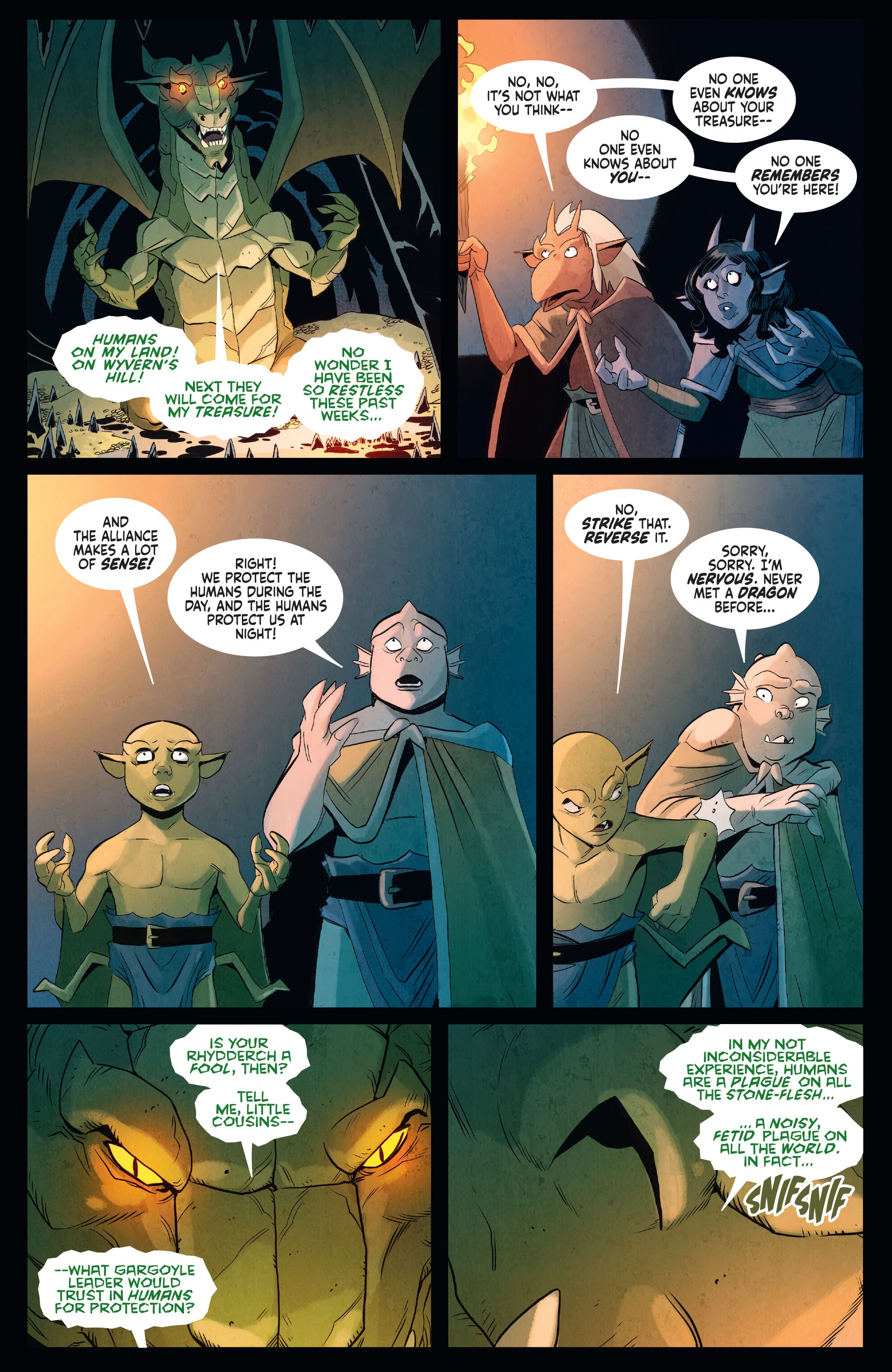 Read online Gargoyles: Dark Ages comic -  Issue #5 - 23