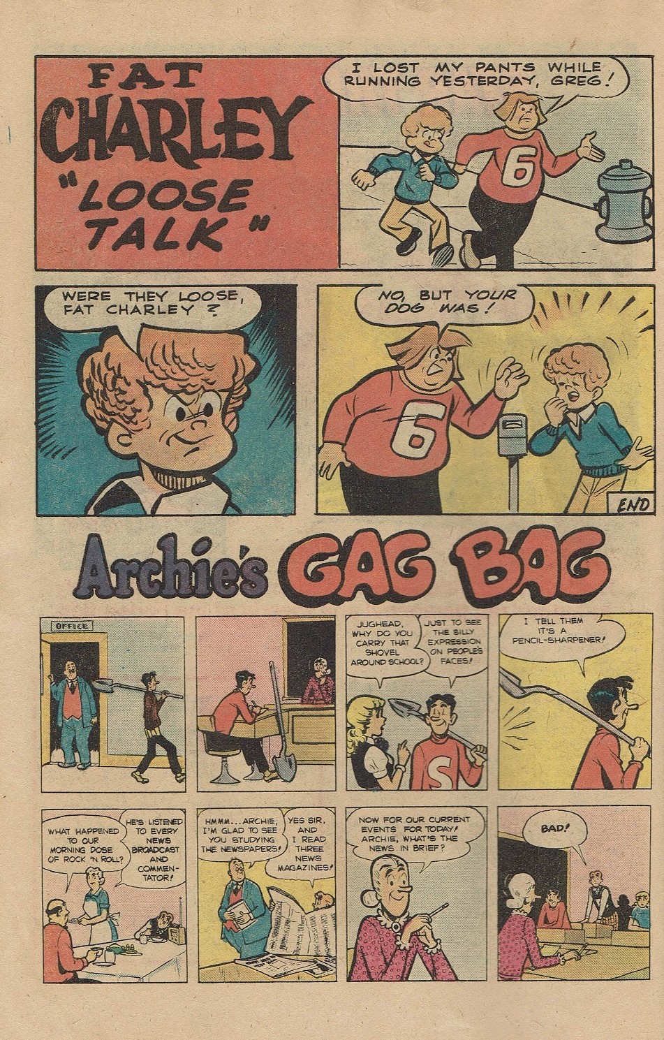 Read online Jughead's Jokes comic -  Issue #54 - 10