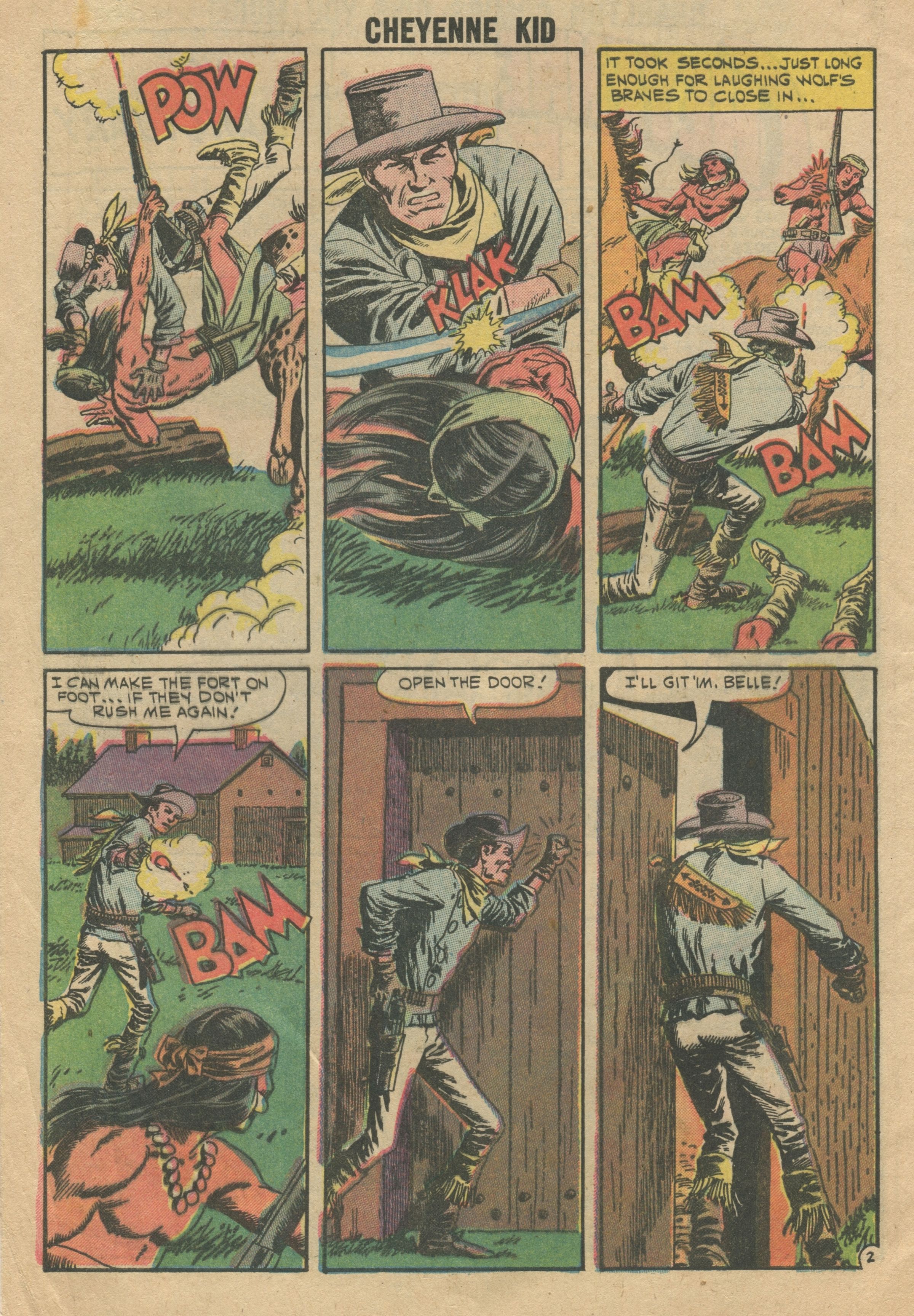 Read online Cheyenne Kid comic -  Issue #24 - 4
