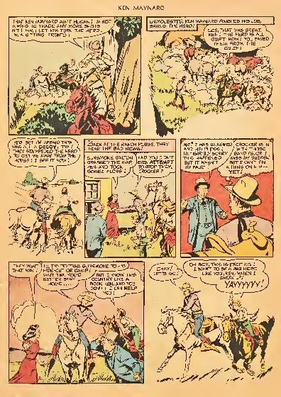 Read online Ken Maynard Western comic -  Issue #1 - 17