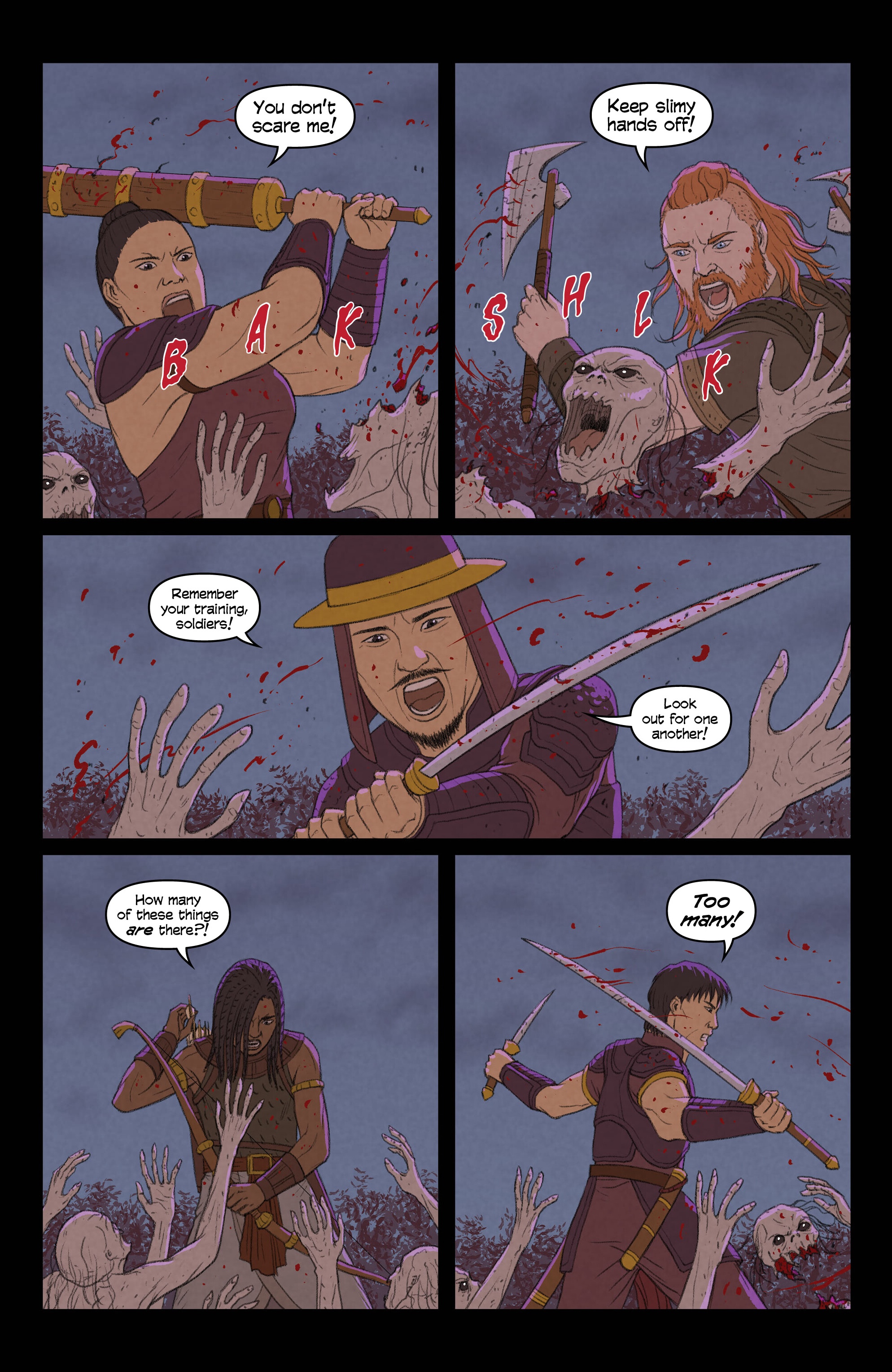 Read online Quest comic -  Issue #5 - 6