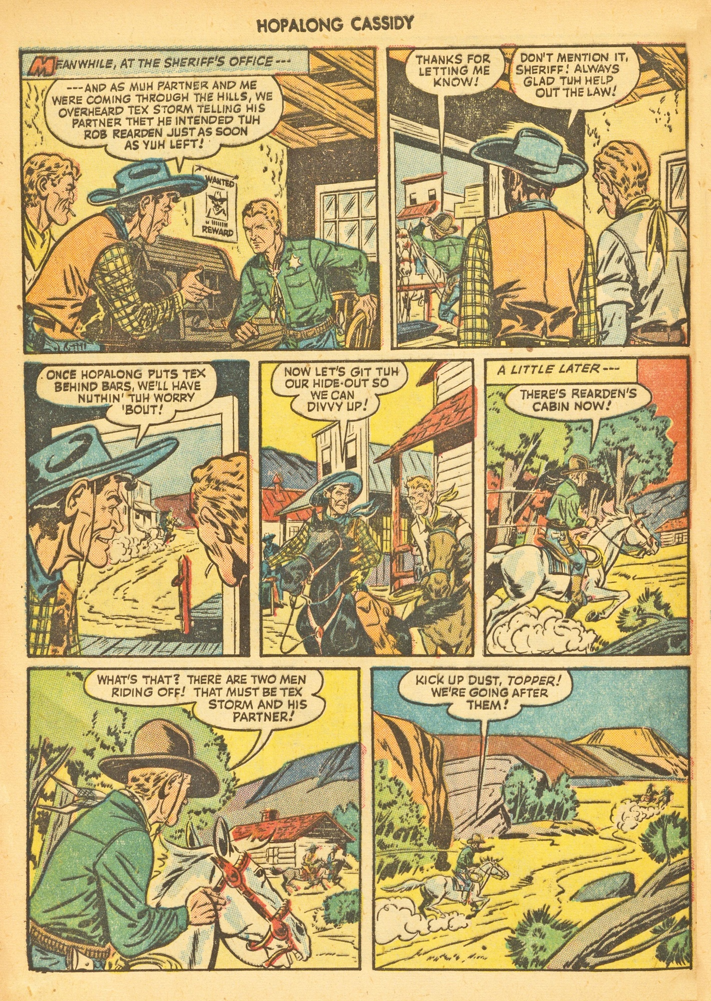 Read online Hopalong Cassidy comic -  Issue #30 - 8