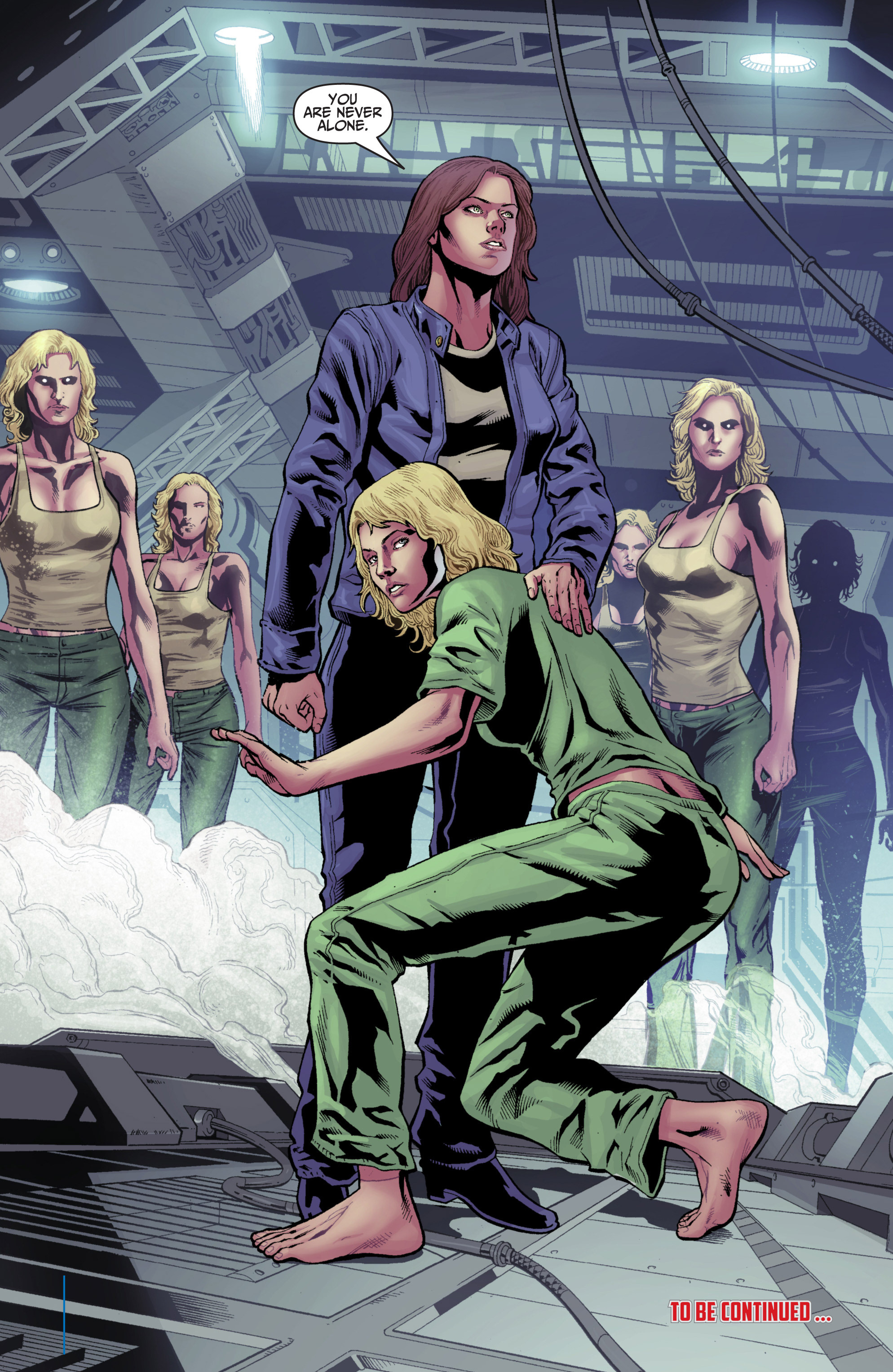 Read online (New) Battlestar Galactica: Six comic -  Issue #2 - 23