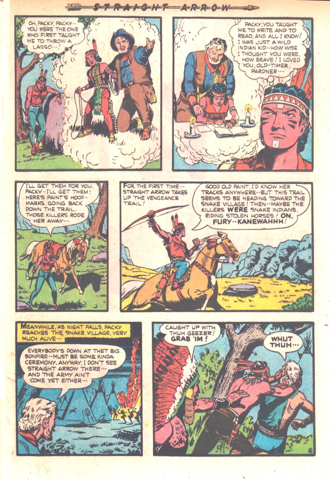 Read online Straight Arrow comic -  Issue #20 - 31